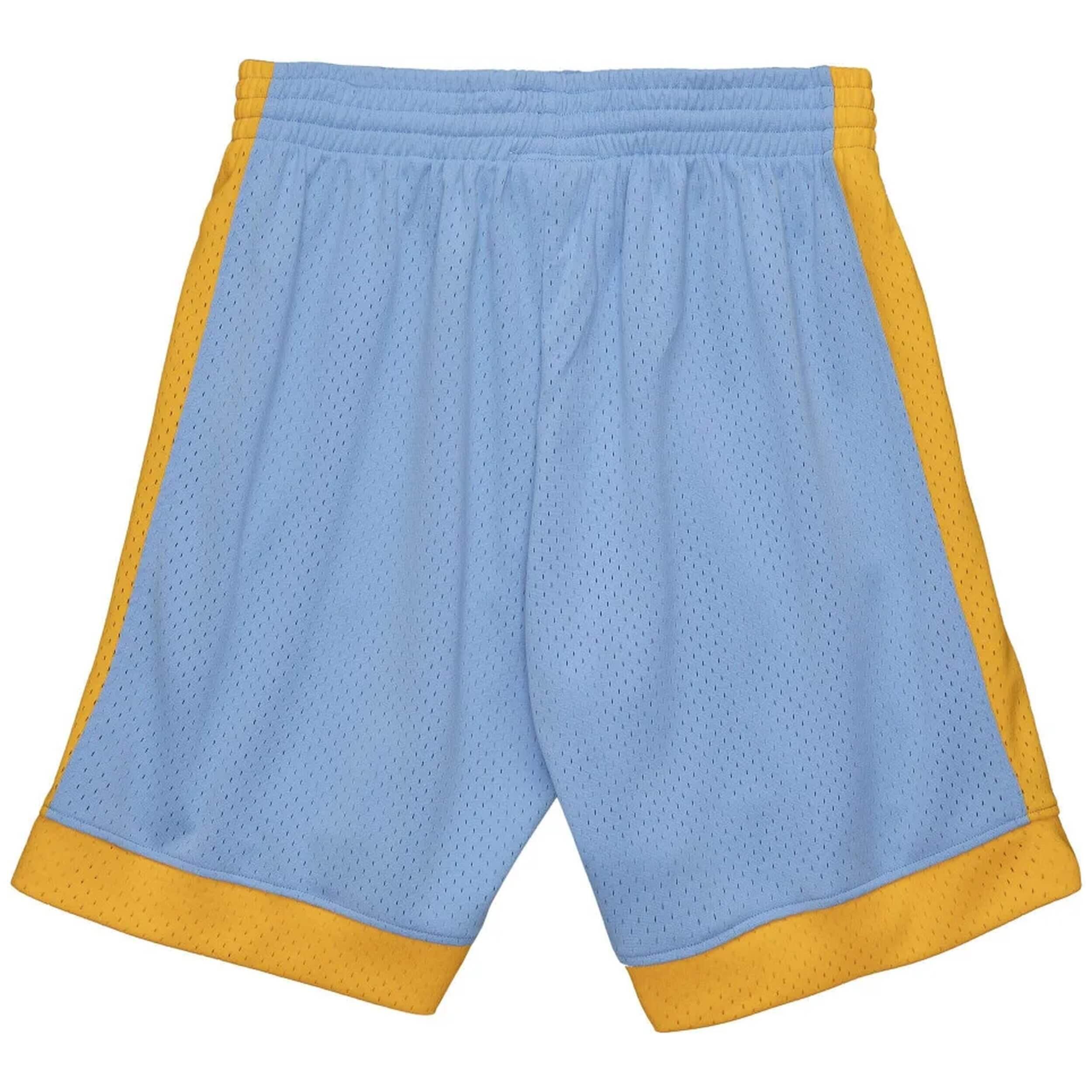 Pantaloncini Mitchell & ness modello SMSH1127-LAL01PPPCLBL per uomini 2/3