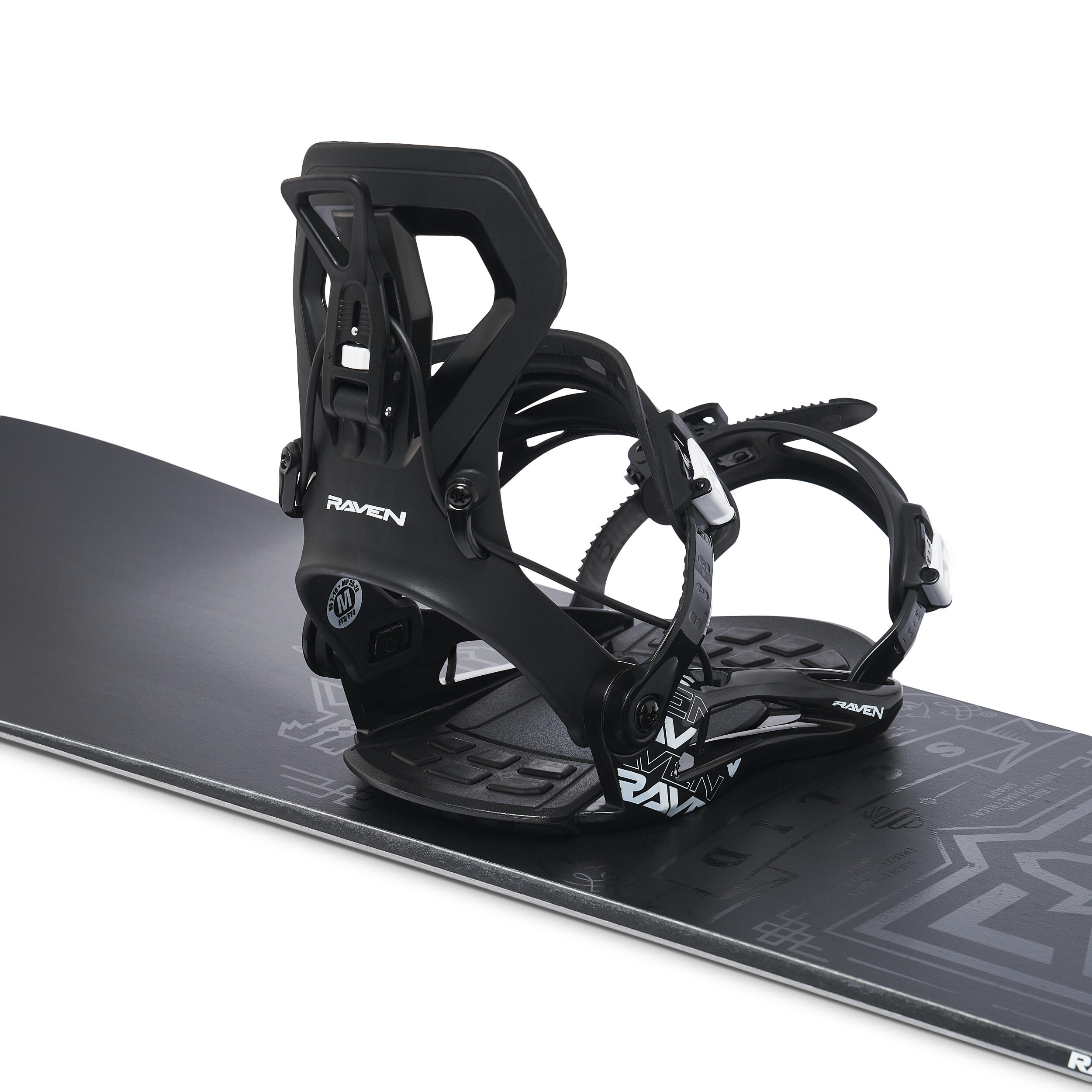 Fixações de Snowboard Raven Fastec FTM450 Multientry 4/7