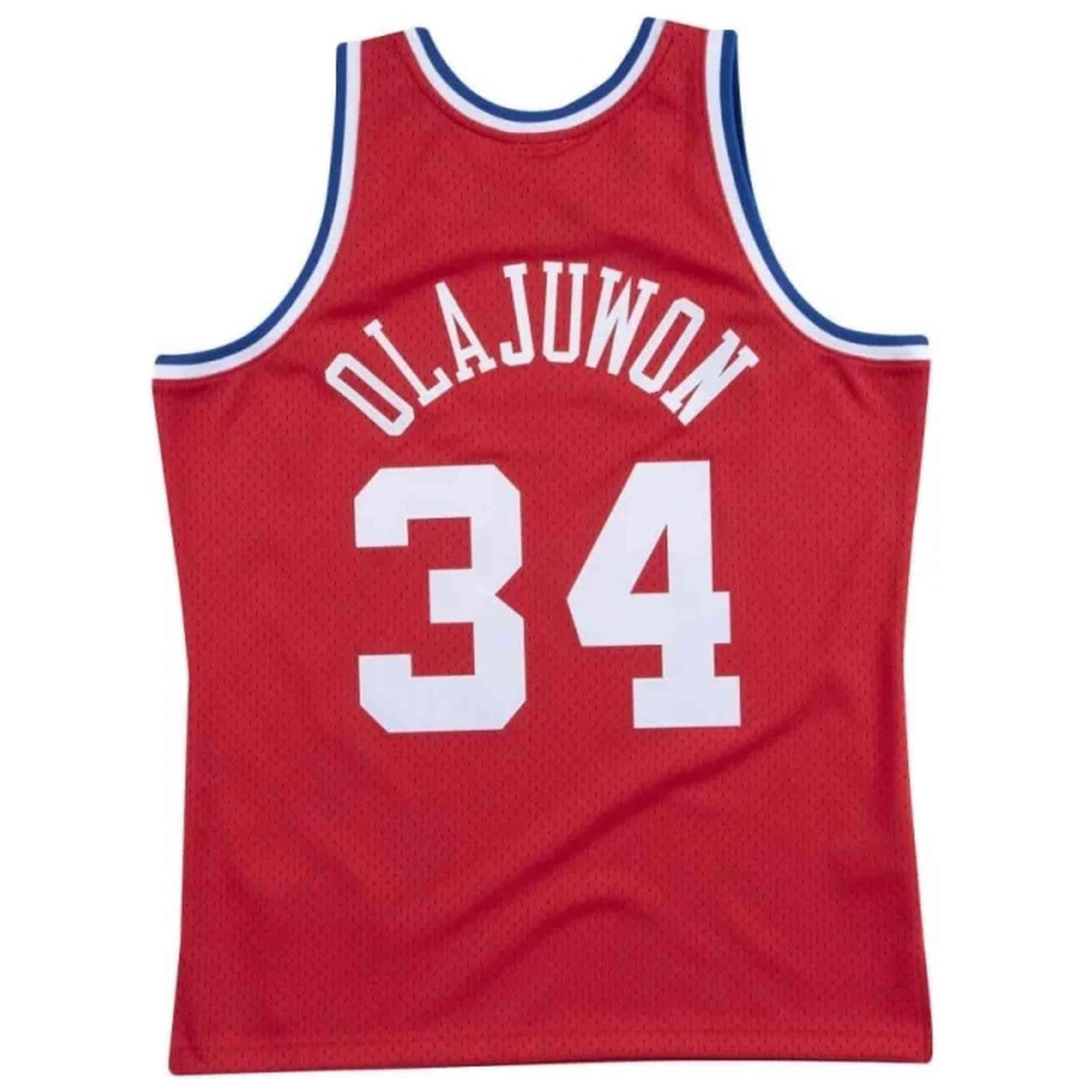 Maillot de basket Mitchell & ness modèle SMJYCP19051-ASWRED188HOL pour homme 2/2