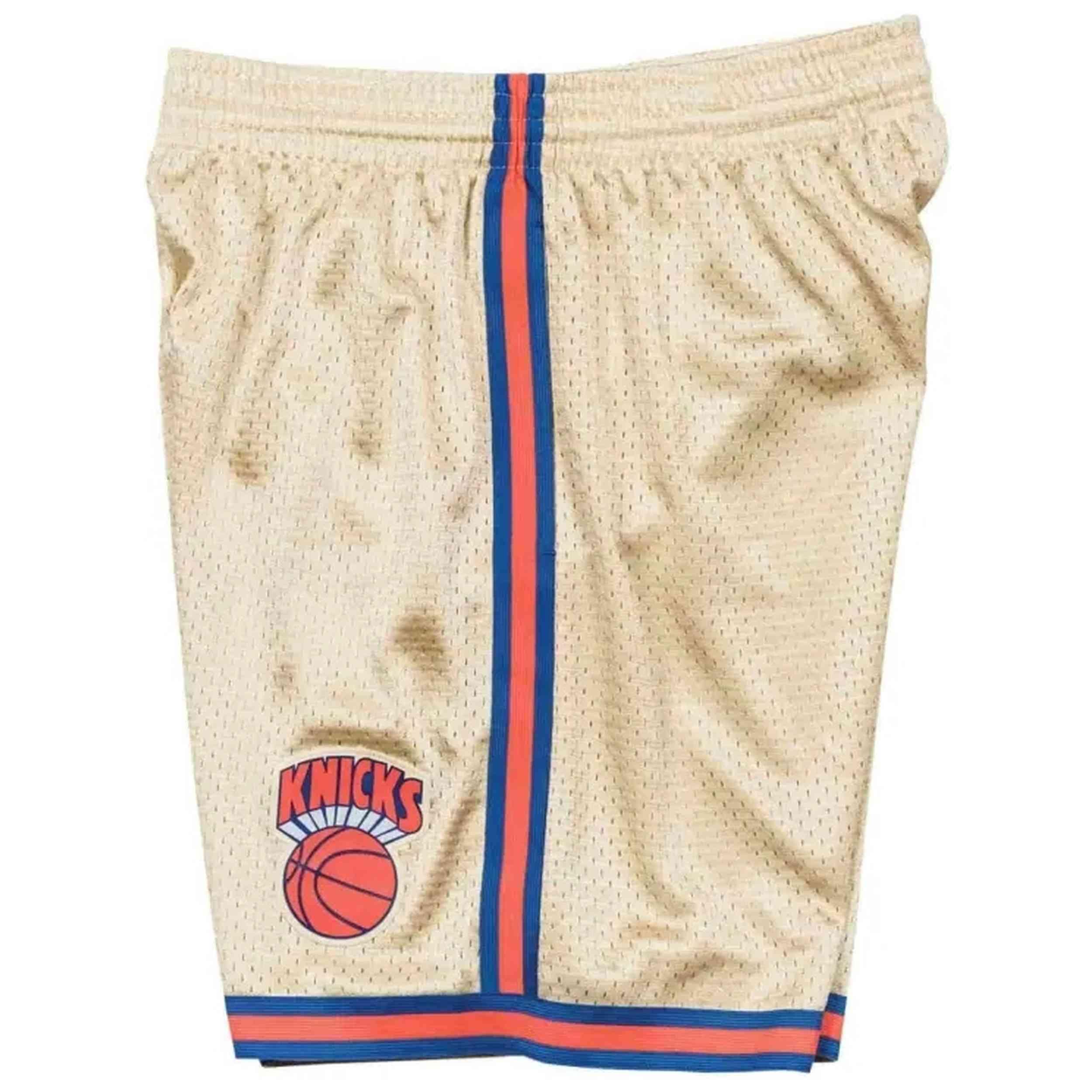 Short Mitchell & ness modèle BA395P-NYK-D-L3Z pour homme 2/3