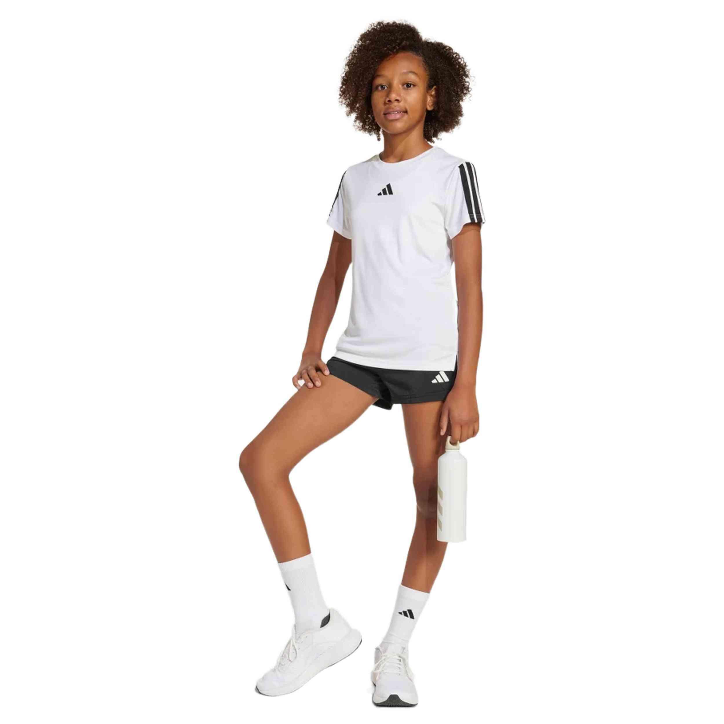T-shirt Adidas modelo JJ5032 para crianças unissex 3/5