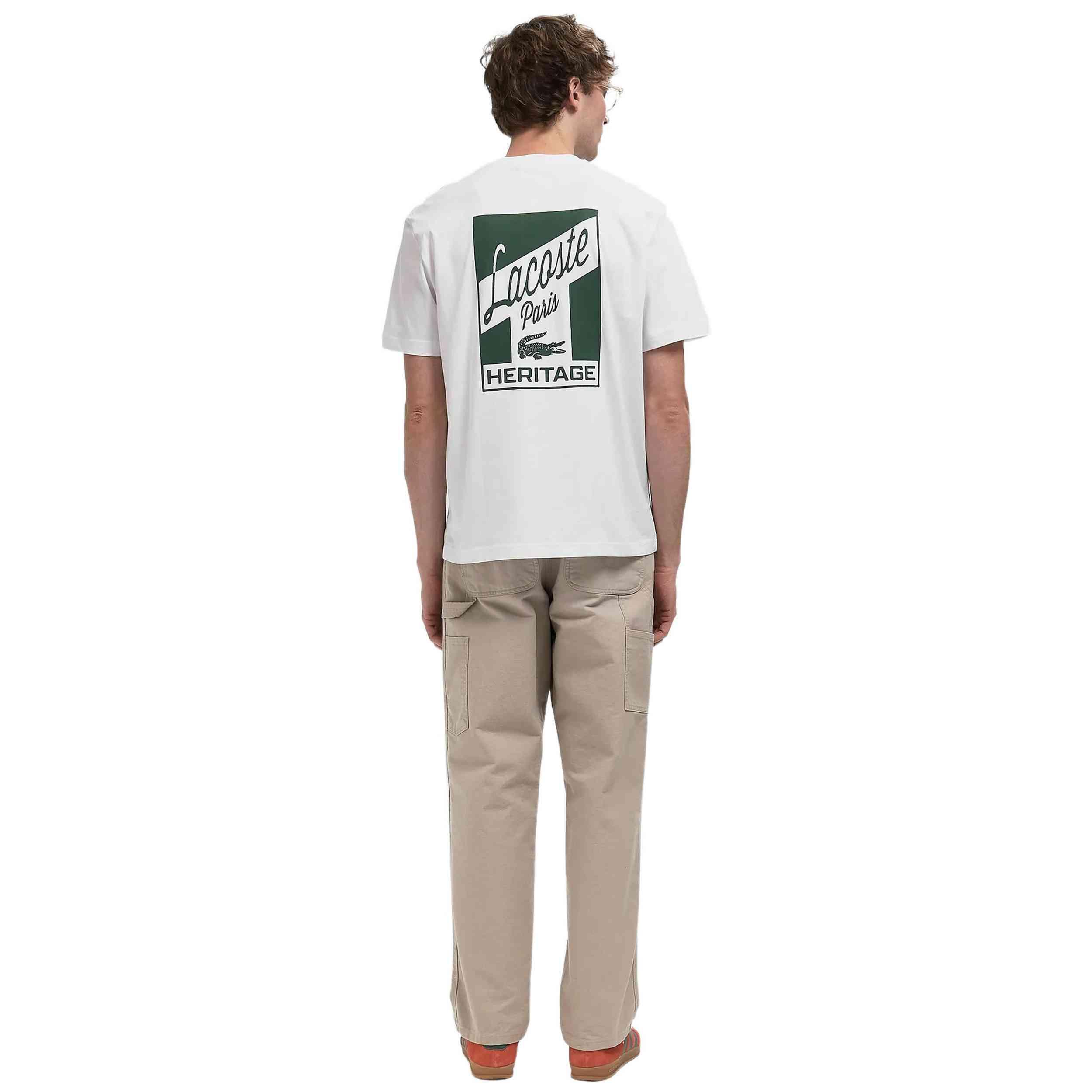 T-shirt Lacoste modelo TH5948-001 para homem 3/4