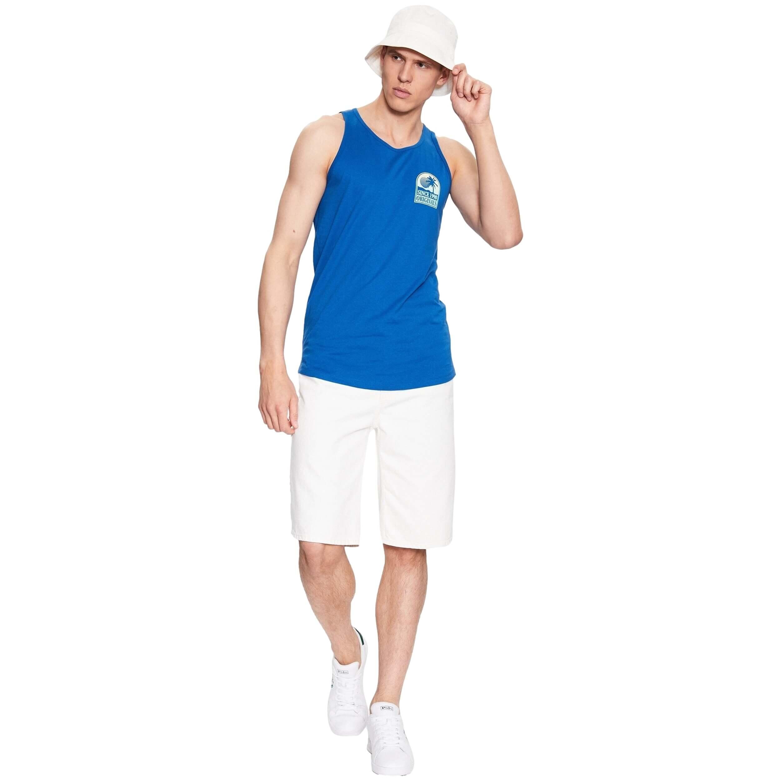 Tanktop Jack&jones model 12234269-AZUL voor mannen 2/5
