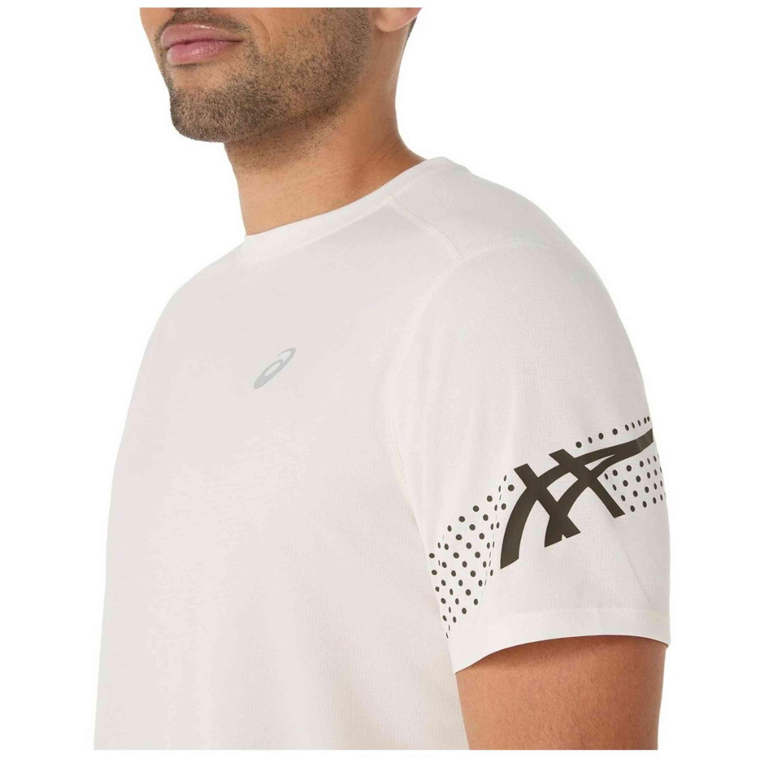 Maglia a maniche corte Asics modello 2011D239-101 per uomini 5/5