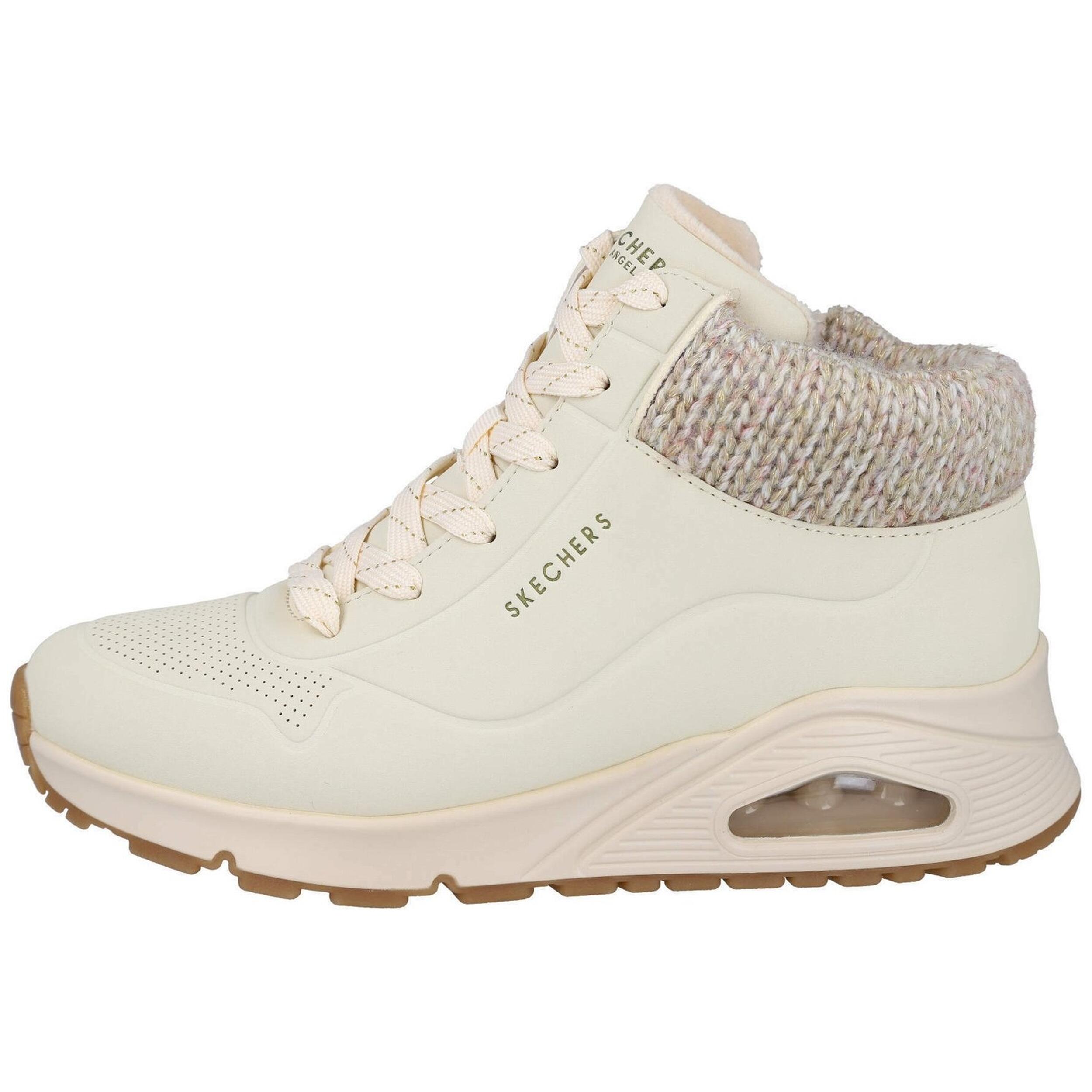 Skechers - Baskets Skechers Modèle 070-762975 Pour Femmes - Chaussures De Sport - Beige - Decathlon