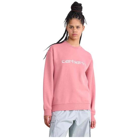 Sweat Carhartt wip modèle I033647-ROSE pour femmes