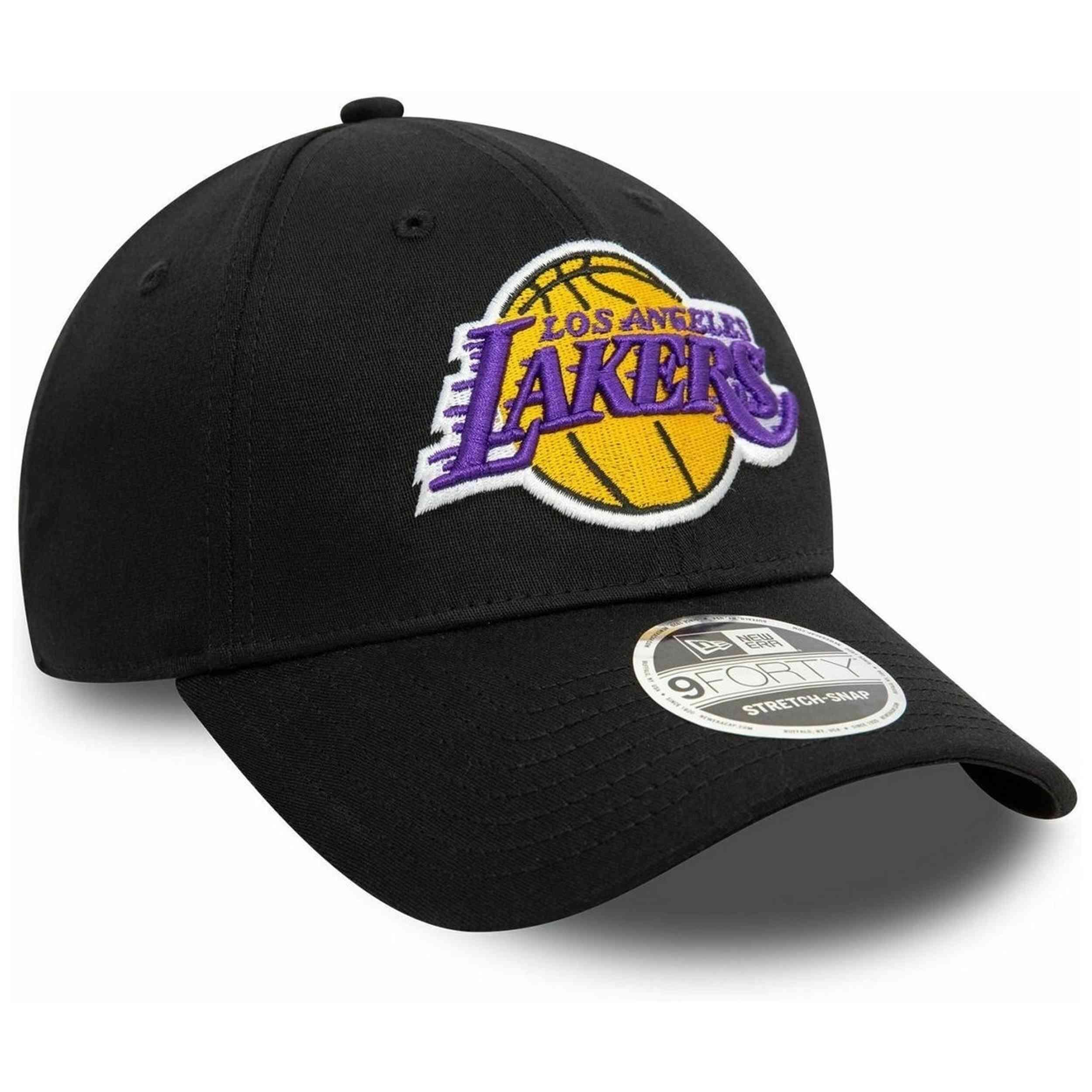 Casquette New era modèle LA Lakers NBA 9Forty Stretch Snap pour unisexe 2/4