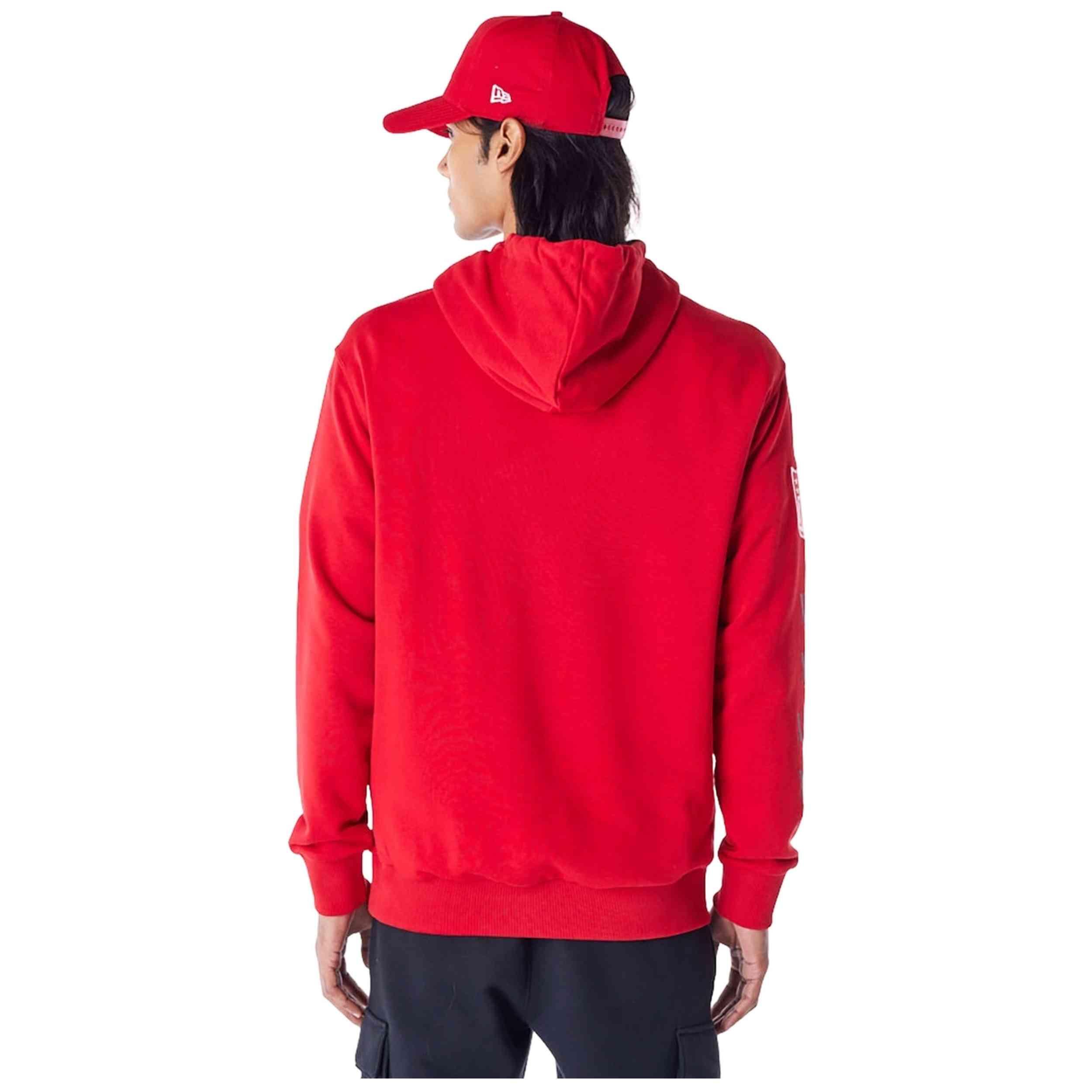 Felpa con cappuccio New era modello 60564979-600 per uomini 2/5