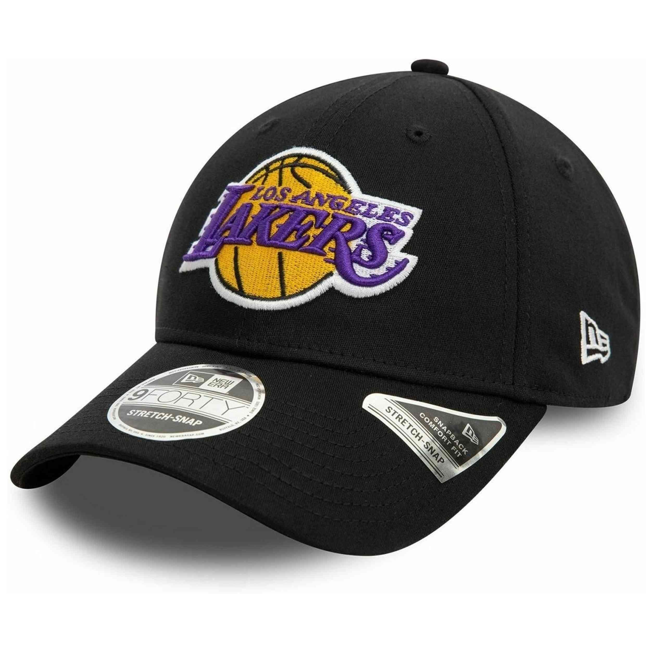 New Era - Casquette New Era Modèle La Lakers Nba 9forty Stretch Snap Pour Unisexe - Chapka - Noir - Kid Unique - Decathlon