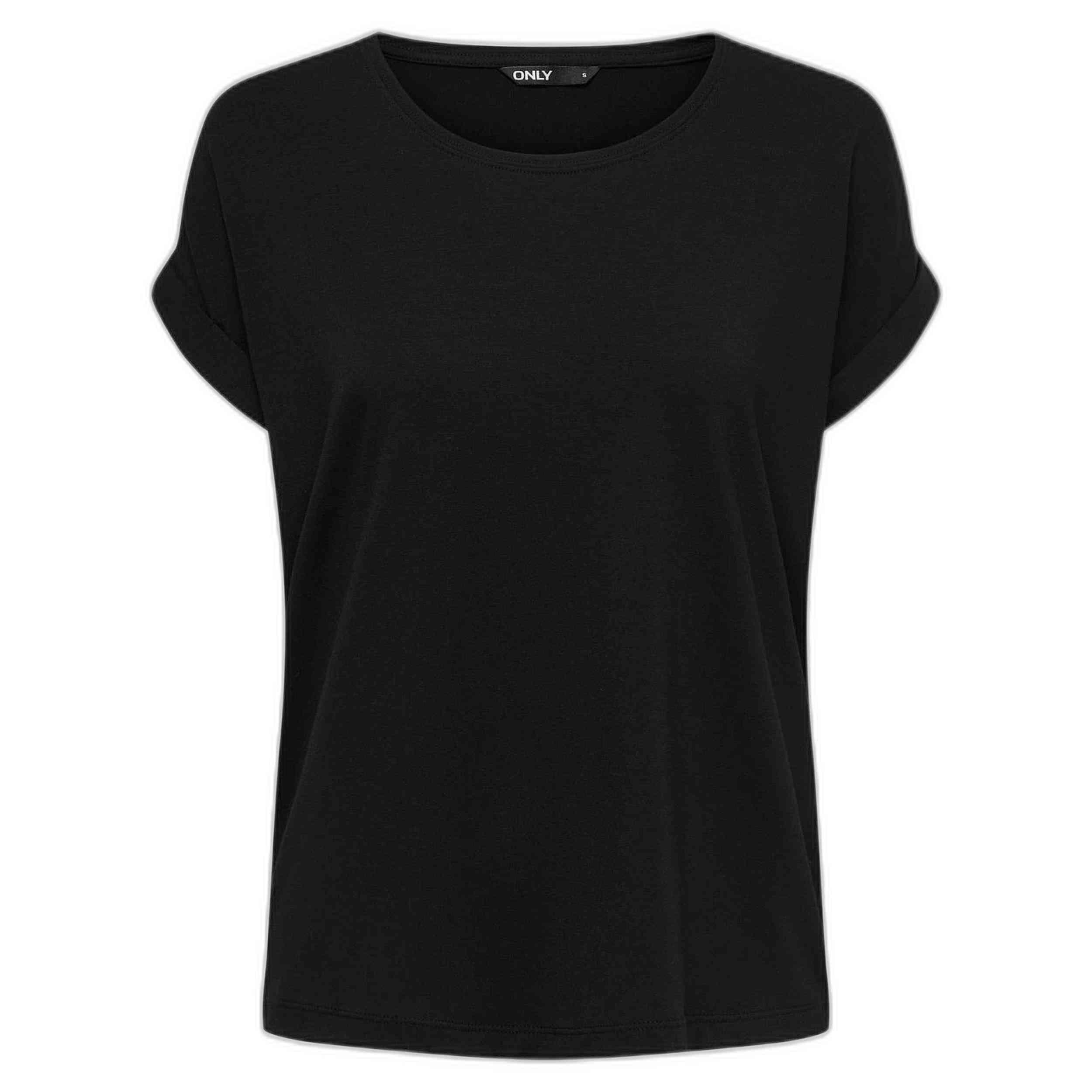 Only - T-shirt Only Modèle 15106662-black Pour Femmes - T-shirt Manches Courtes - Noir - Decathlon