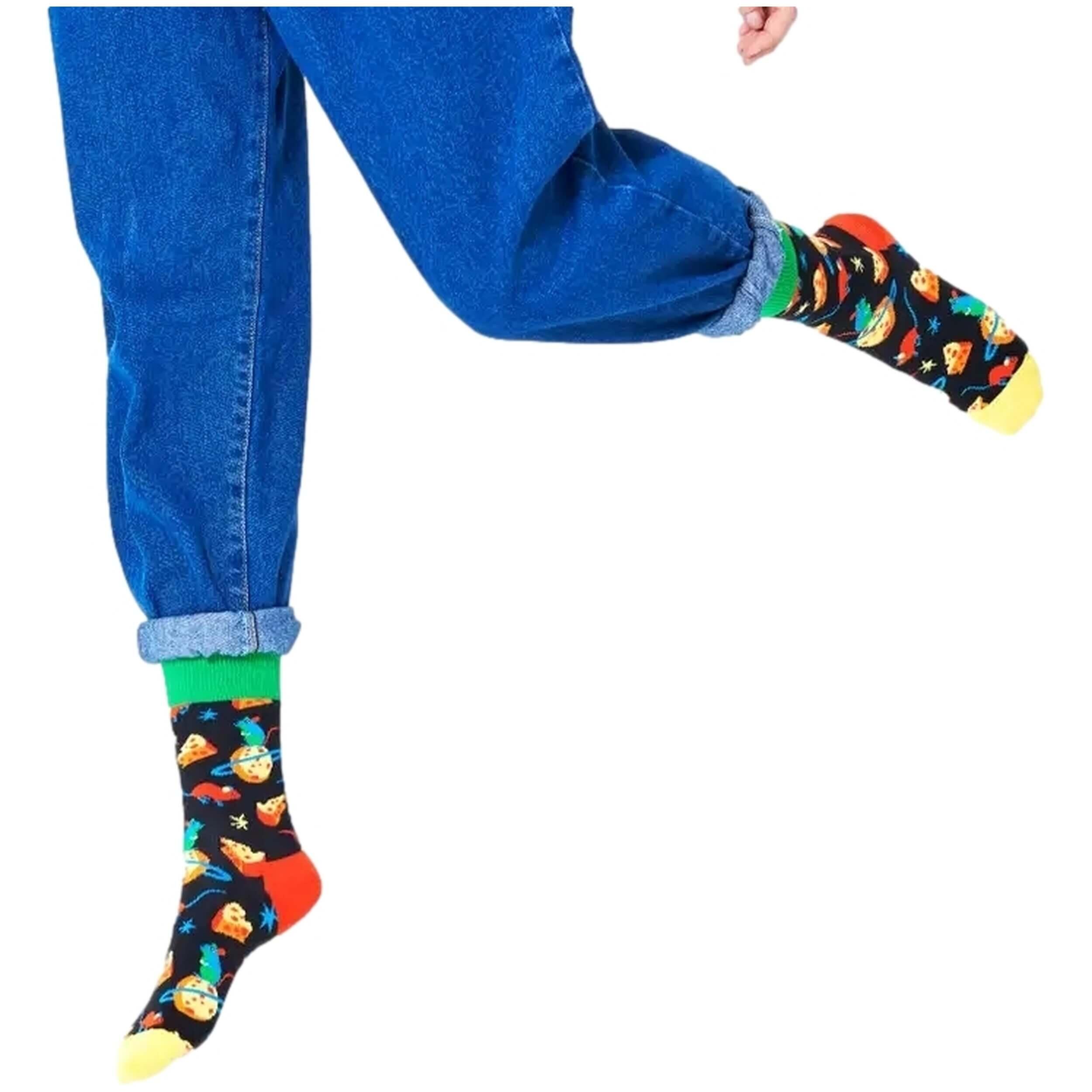 Sokken Happy socks model MON01-9000 voor unisex 2/2