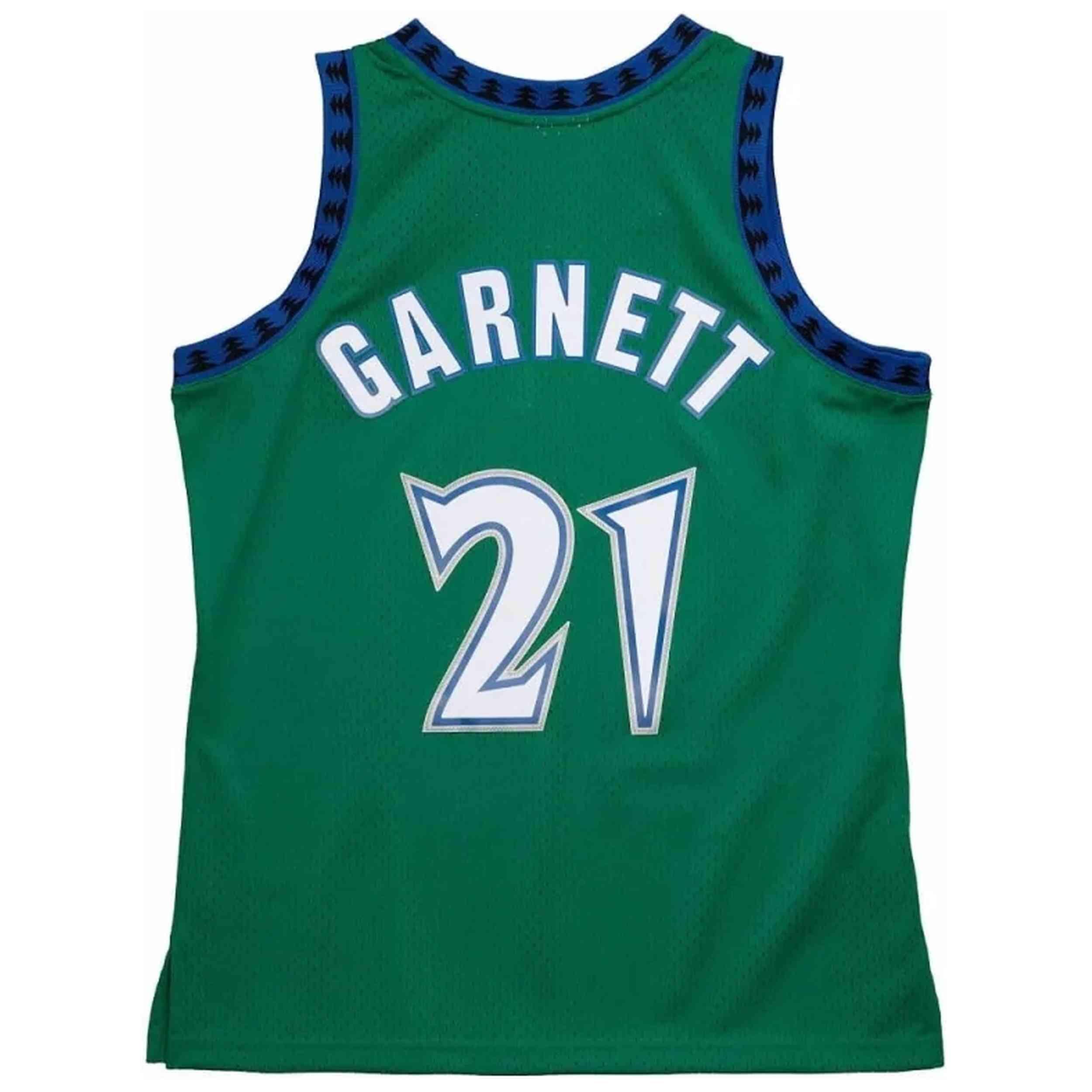 Maillot de basket Mitchell & ness modèle SMJYGS20116-MTIGREN97KGA pour homme 2/2