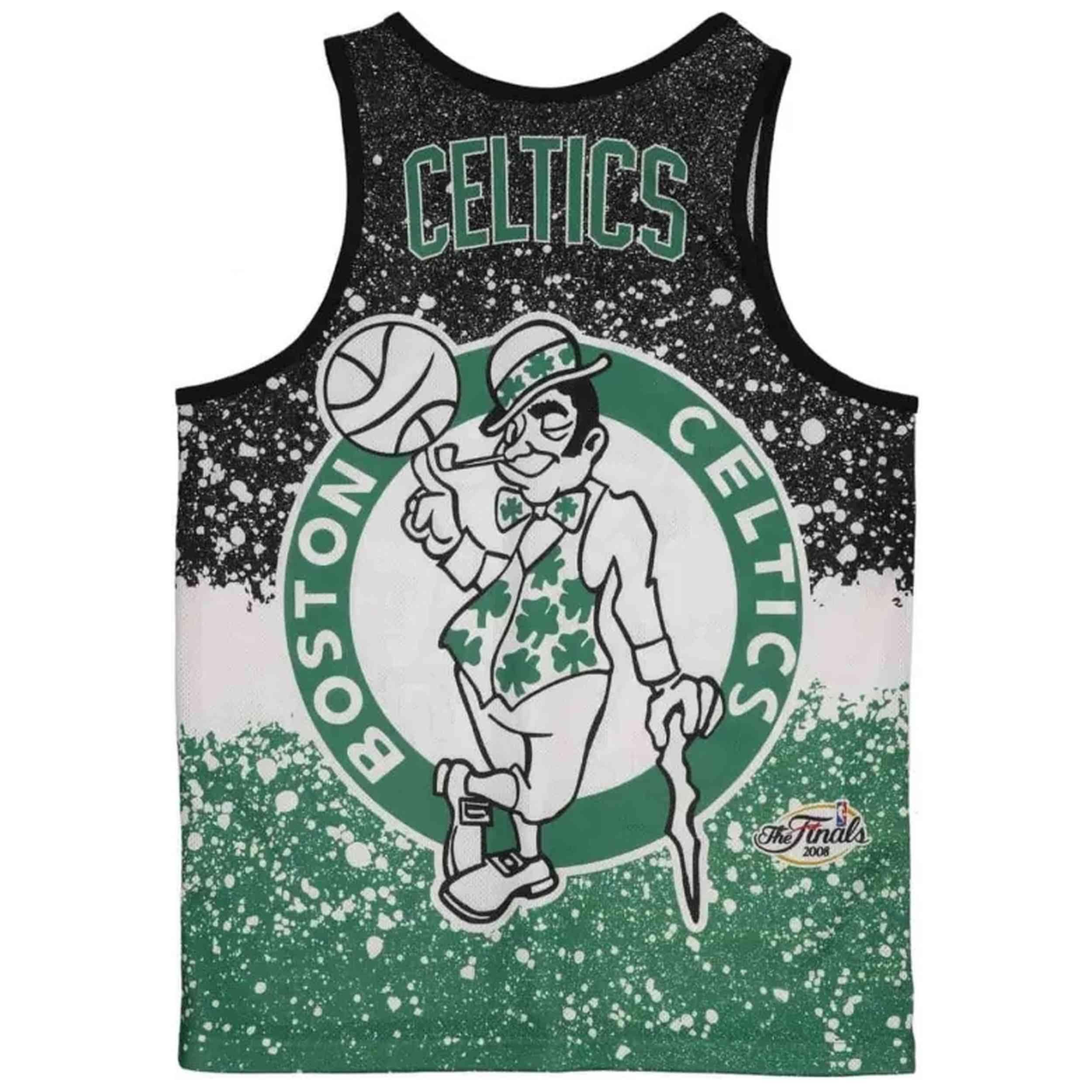 Maillot de basket Mitchell & ness modèle MSTKAJ19070-BCEKYGN pour homme 2/2
