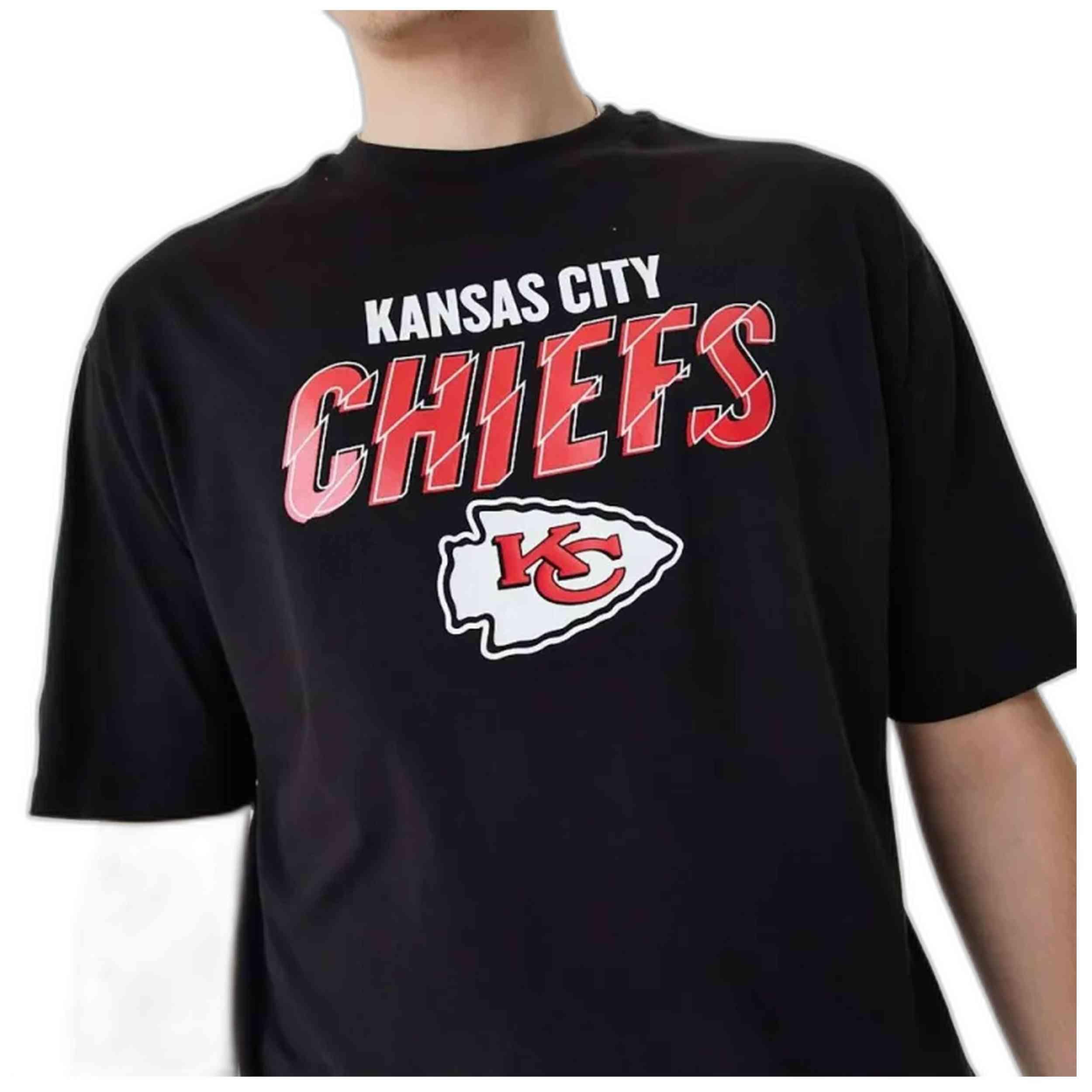 Maglia a maniche corte New era modello Kansas City Chiefs per unisex 3/4