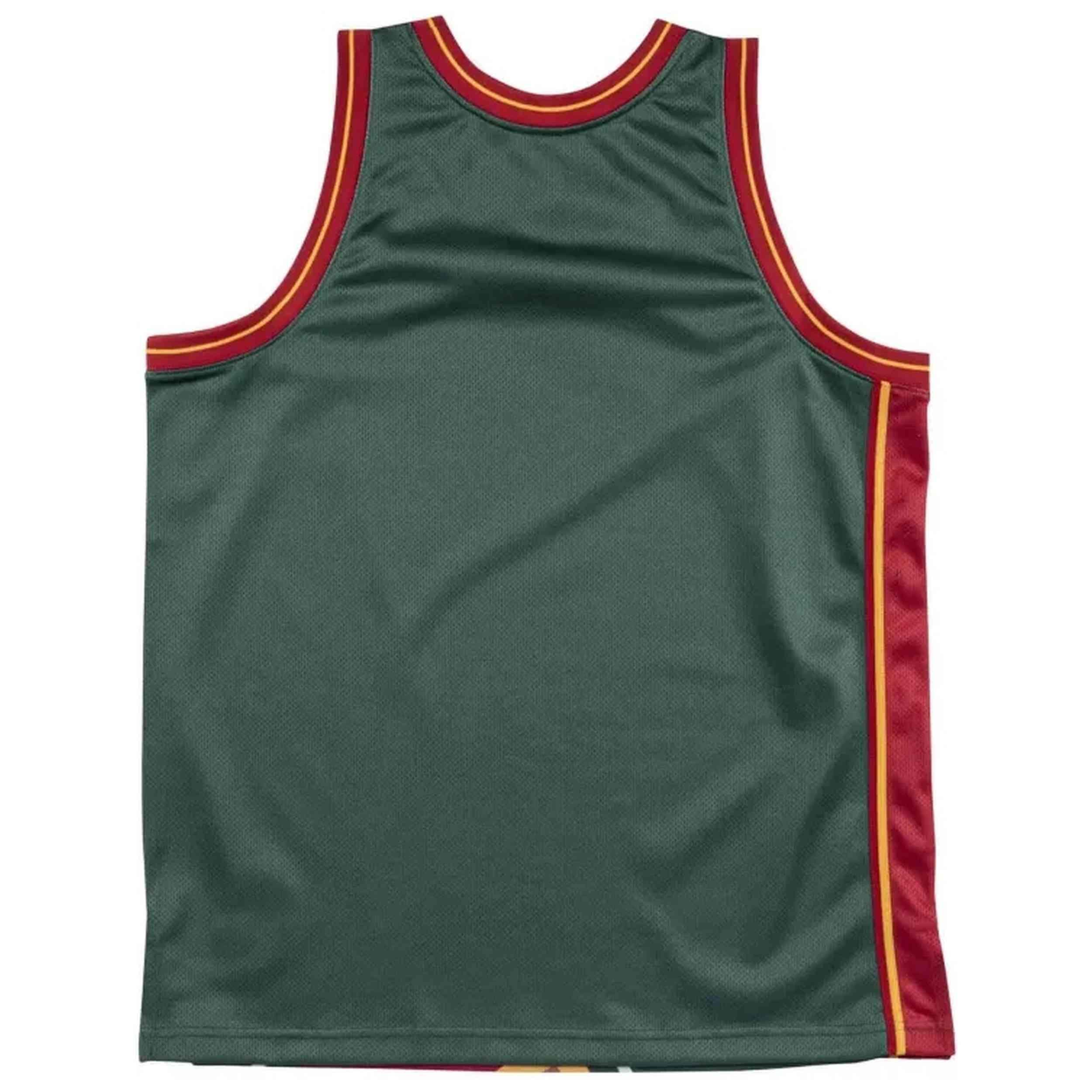 Maillot de basket Mitchell & ness modèle MSTKBW19068-SSUGREN pour homme 2/2