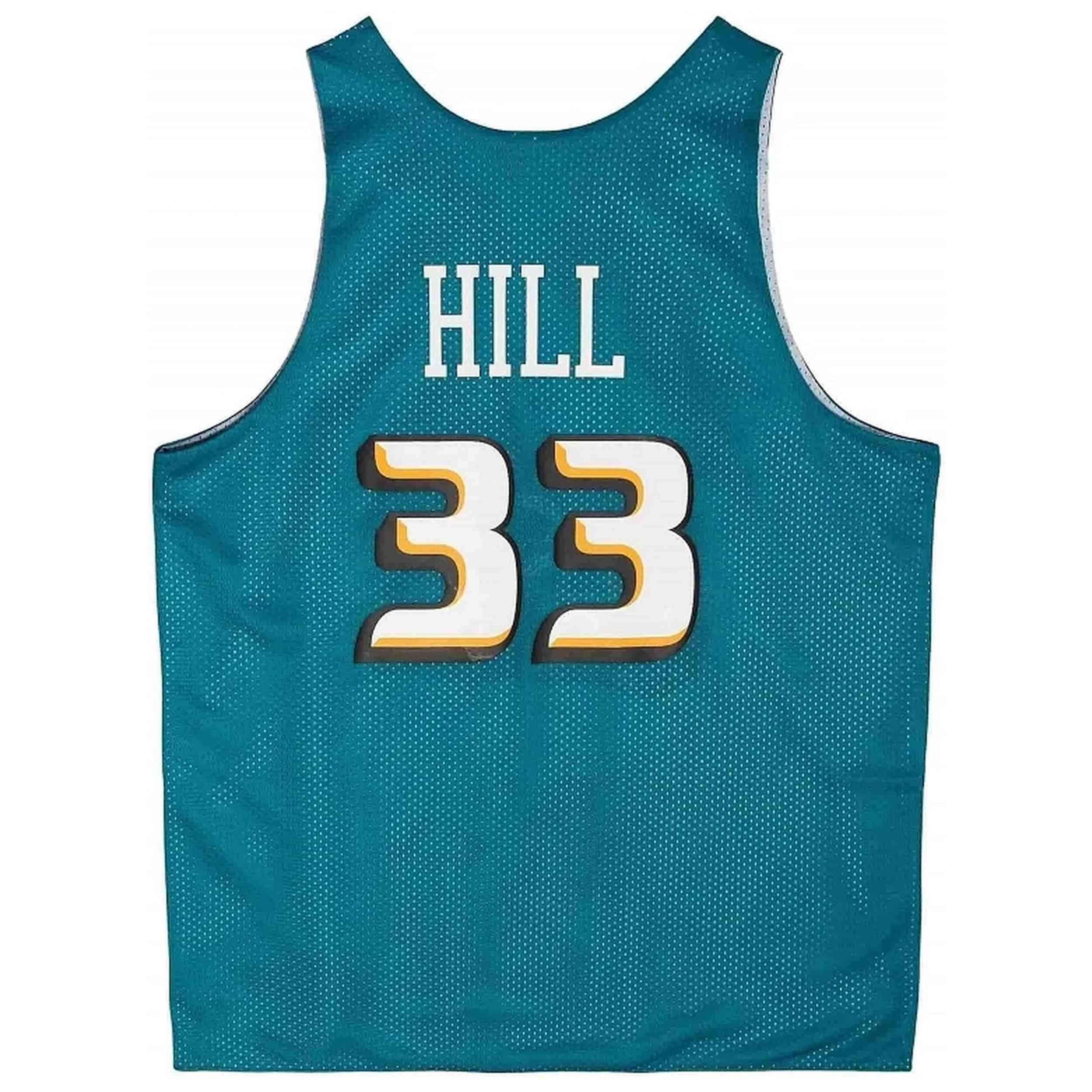 Basketbalshirt Mitchell & ness model TMTK3208-DPIYYGHITEAL voor mannen 2/5
