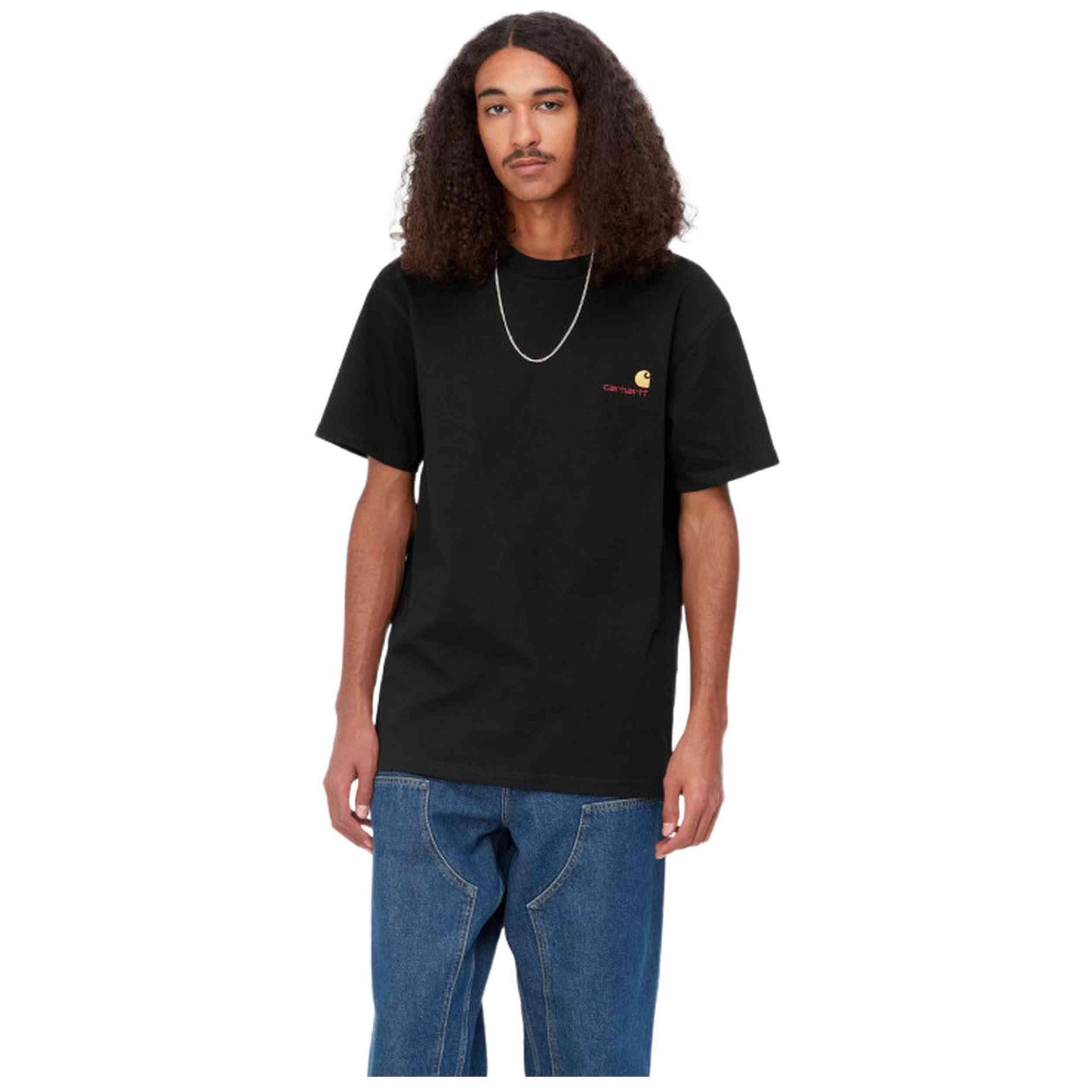 Camiseta de manga corta Carhartt wip modelo I029956.89XX.03. para unisex 3/4