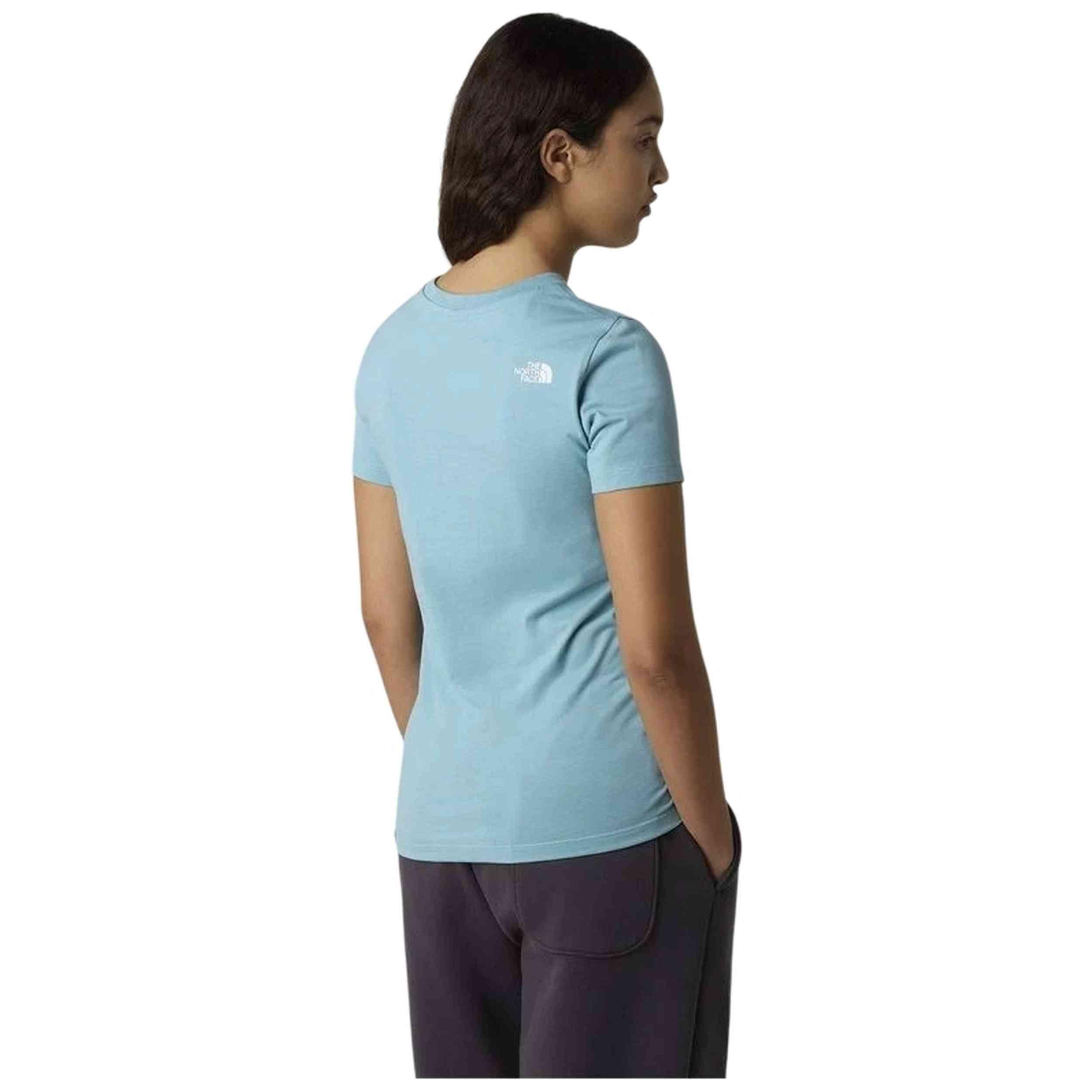 Maglia a maniche corte The north face modello NF0A87NHBTR1 per donne 2/3