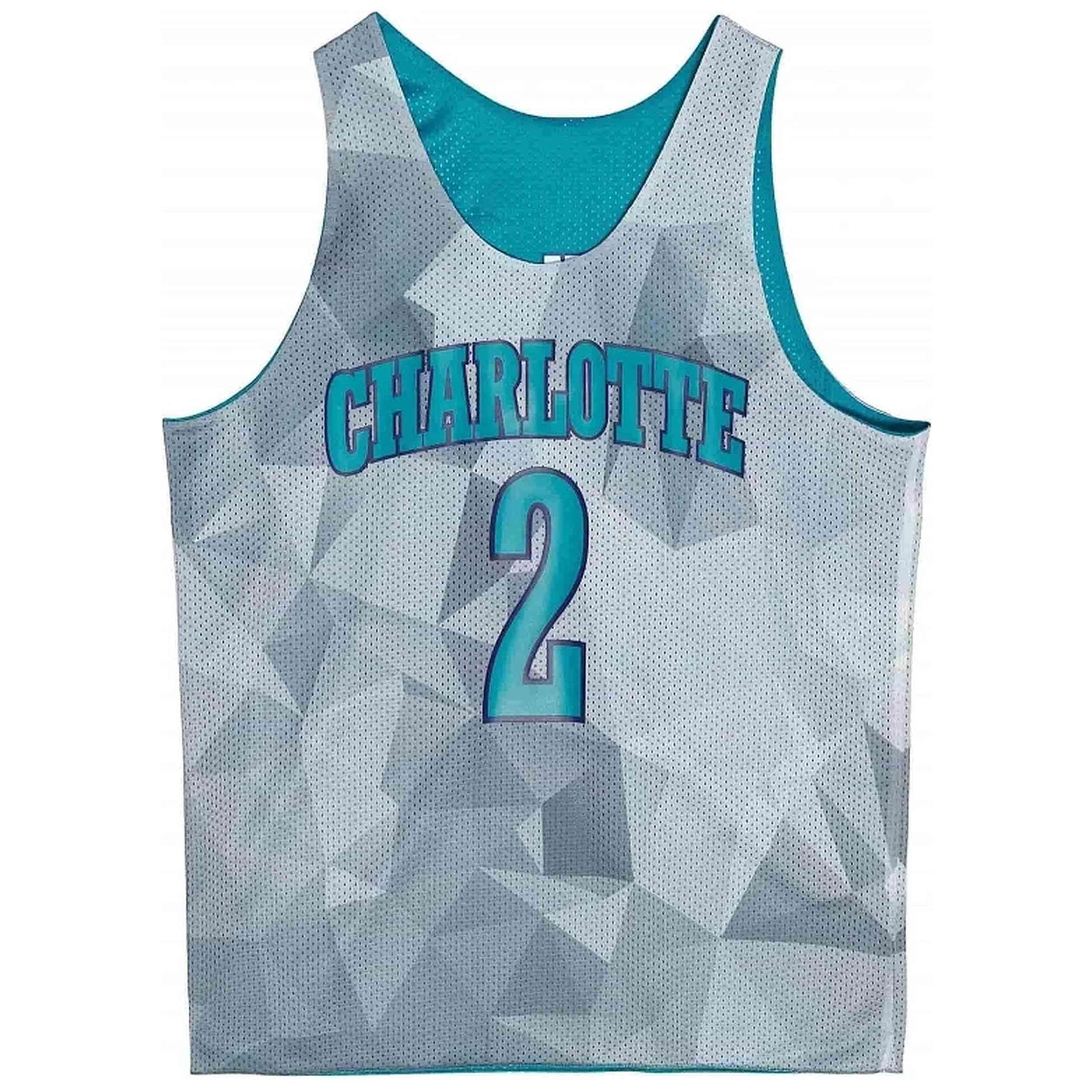 Maillot de basket Mitchell & ness modèle TMTK3208-CHOYYLJOHRBL pour homme 3/4