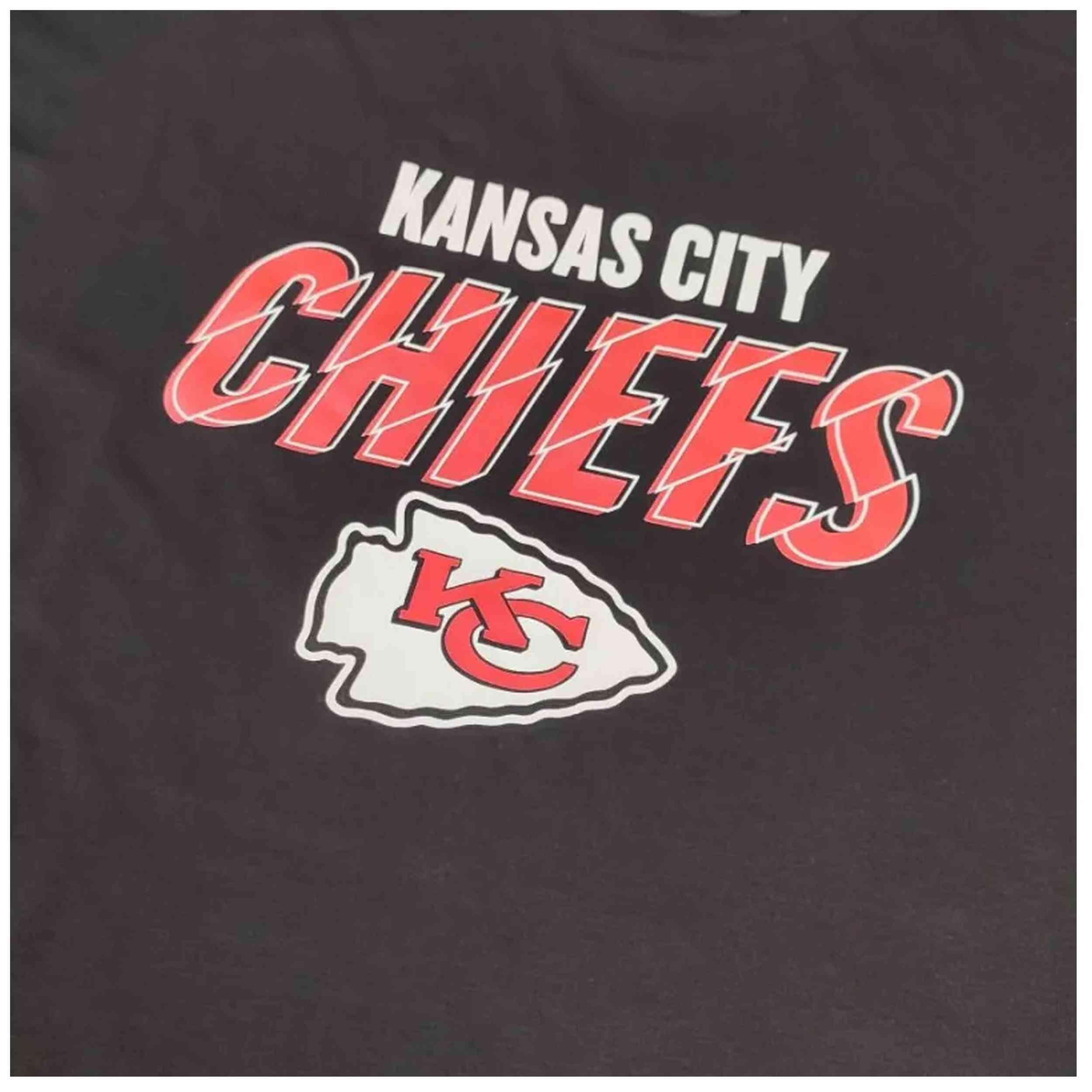 Maglia a maniche corte New era modello Kansas City Chiefs per unisex 4/4