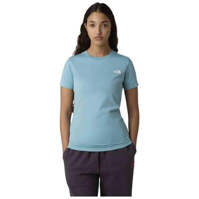 T-shirt met korte mouwen the north face model nf0a87nhbtr1 voor vrouwen