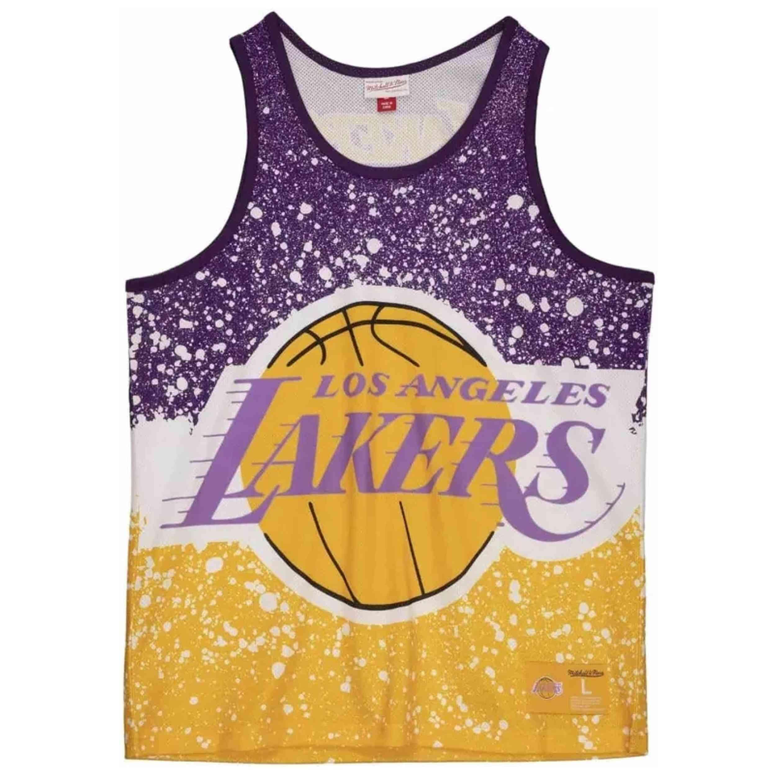 Maillot de basket Mitchell & ness modèle MSTKAJ19070-LALLTGD pour homme 1/4