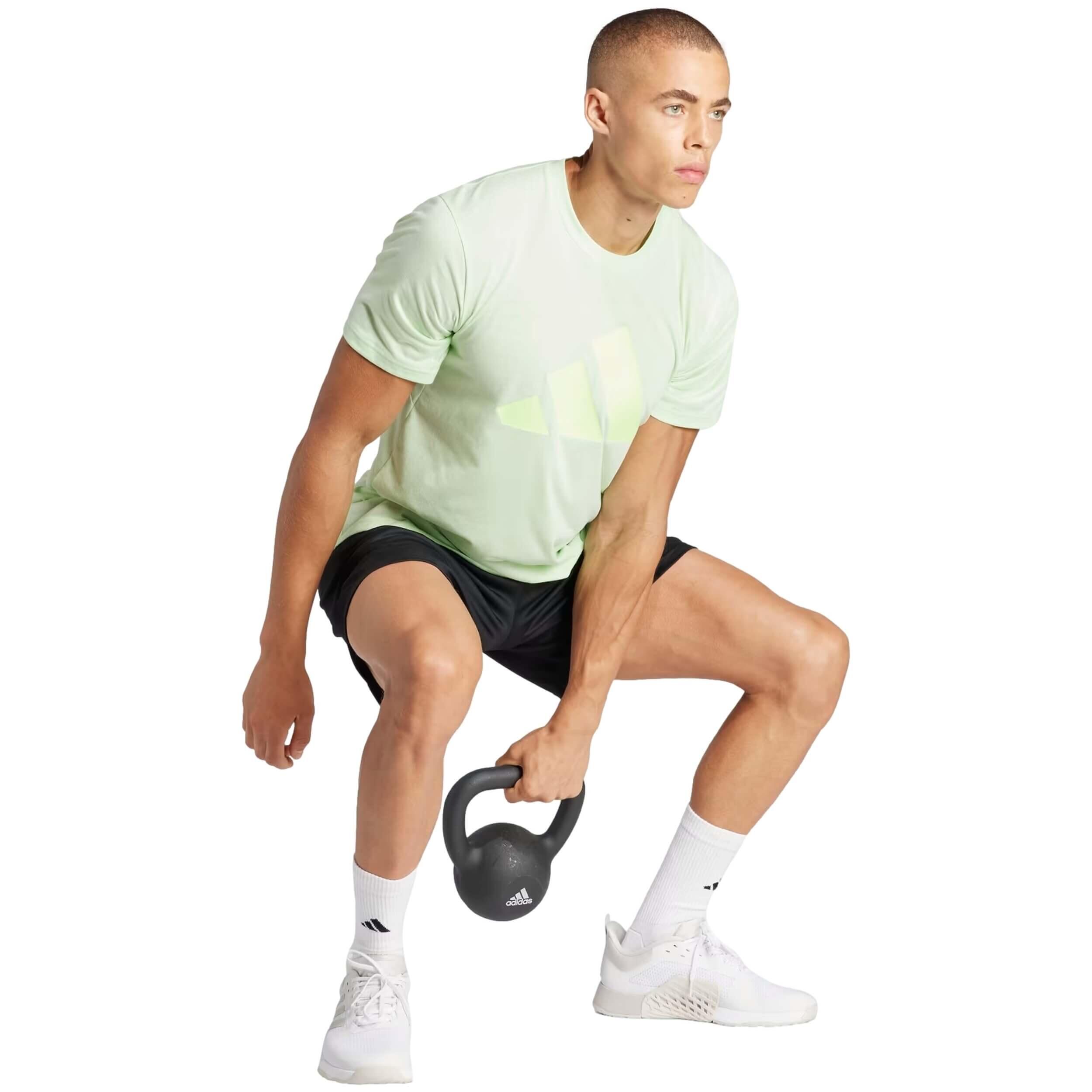 T-shirt met korte mouwen Adidas model IT5416 voor mannen 4/5