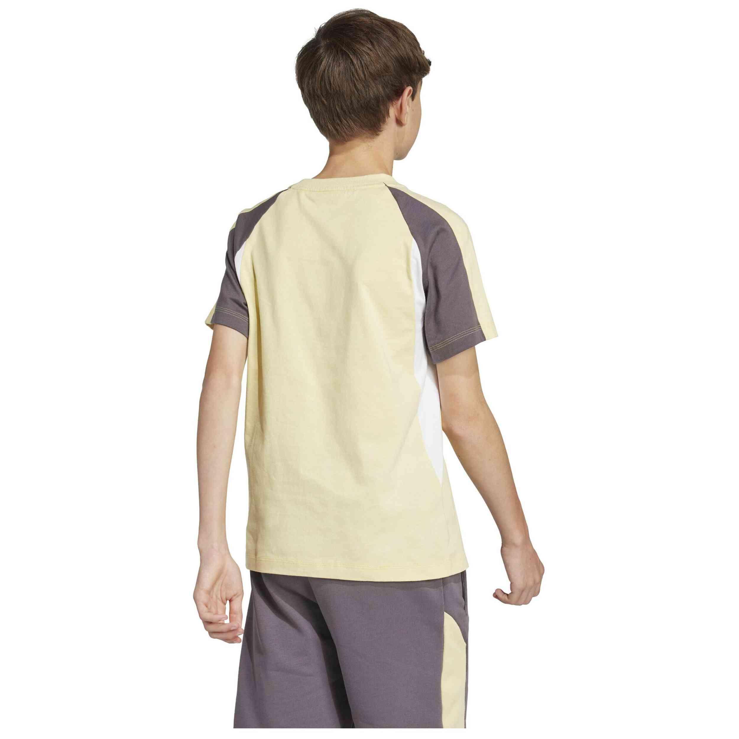 T-shirt met korte mouwen Adidas model JC9308 voor unisex jongens 5/5
