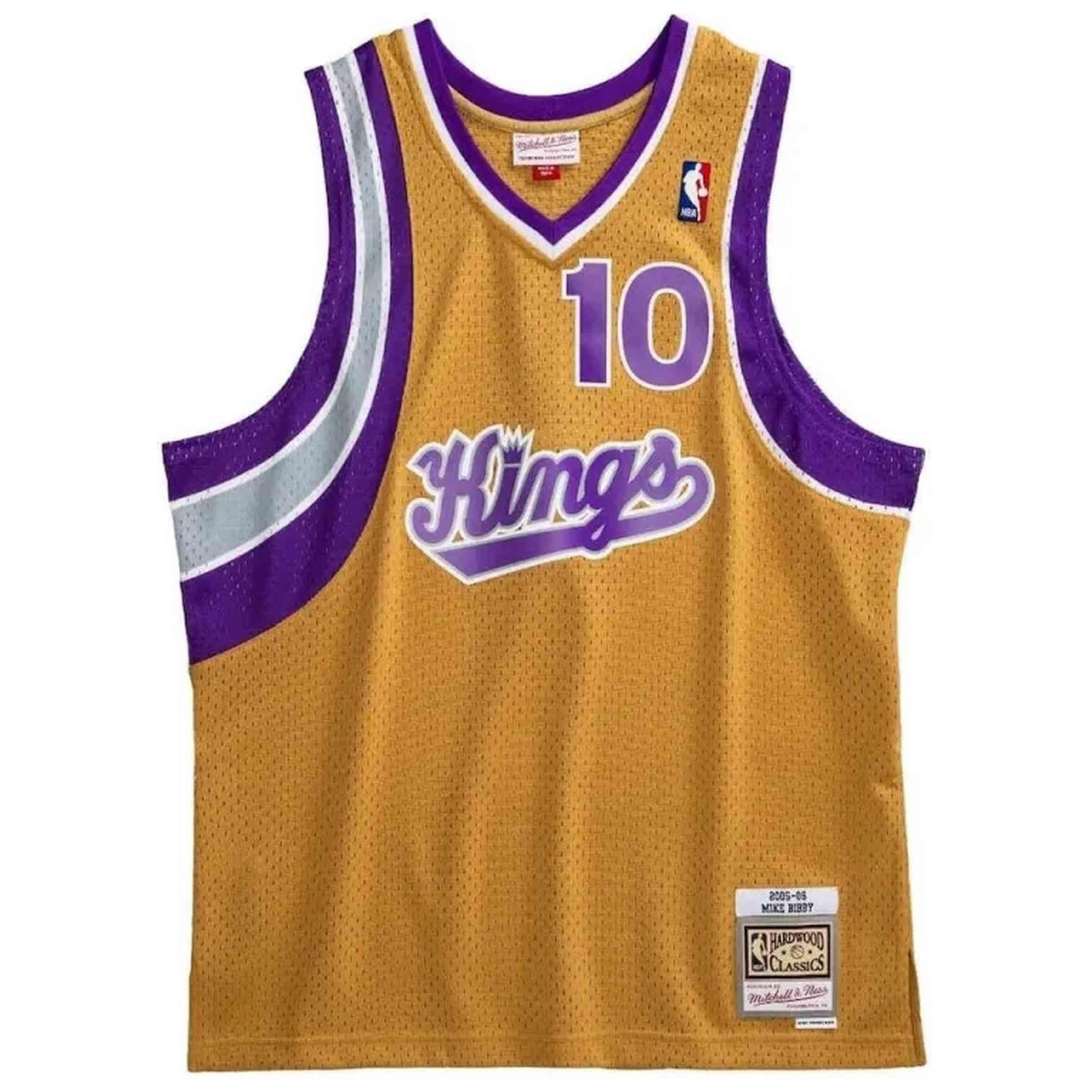 Maillot de basket Mitchell & ness modèle SMJYAC19166-SKILTGD05MBI pour homme 1/4