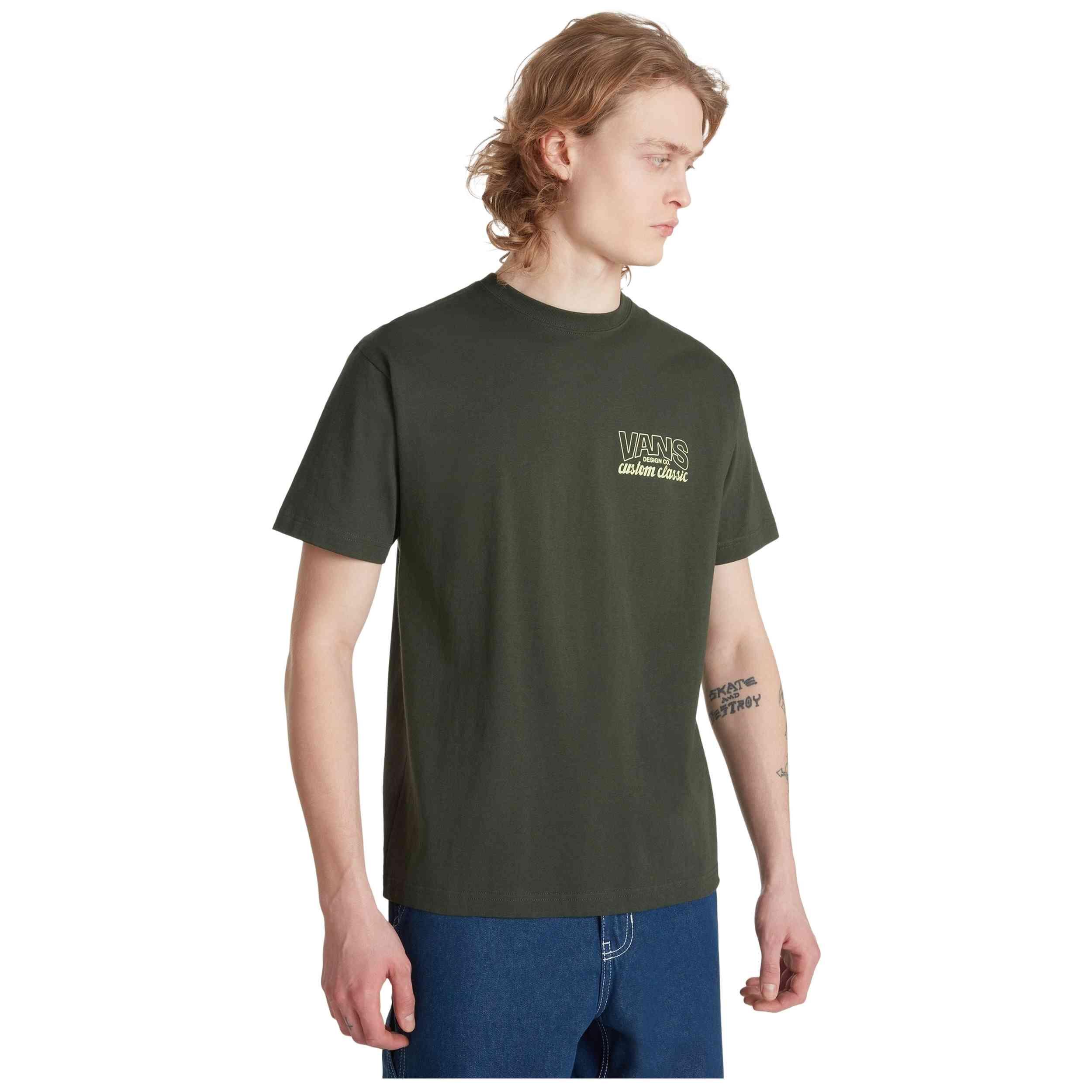 T-shirt Vans modelo VN000M60WMU1 para unissex 3/5