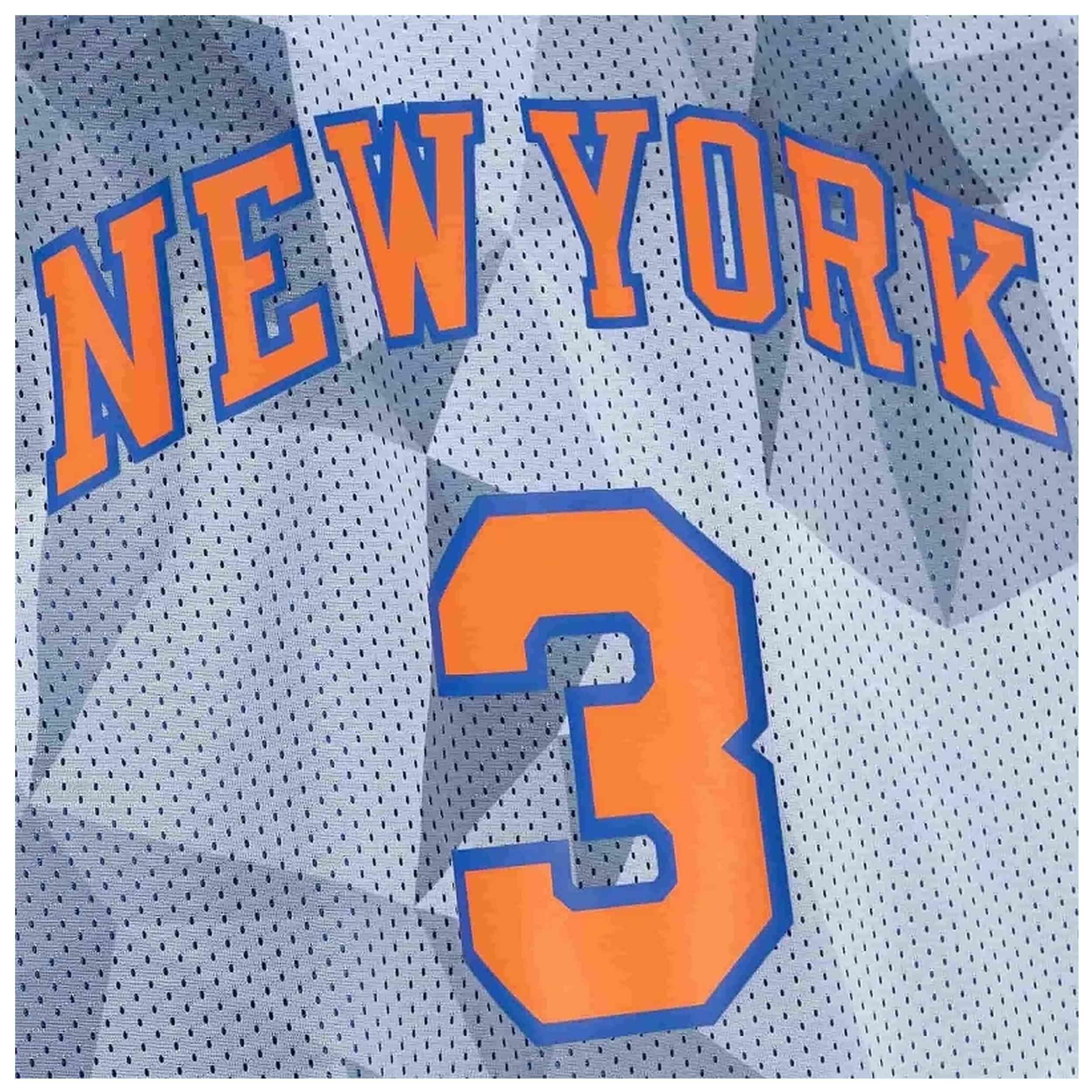 Maillot de basket Mitchell & ness modèle TMTK3208-NYKYYJSRROYA pour unisexe 4/4