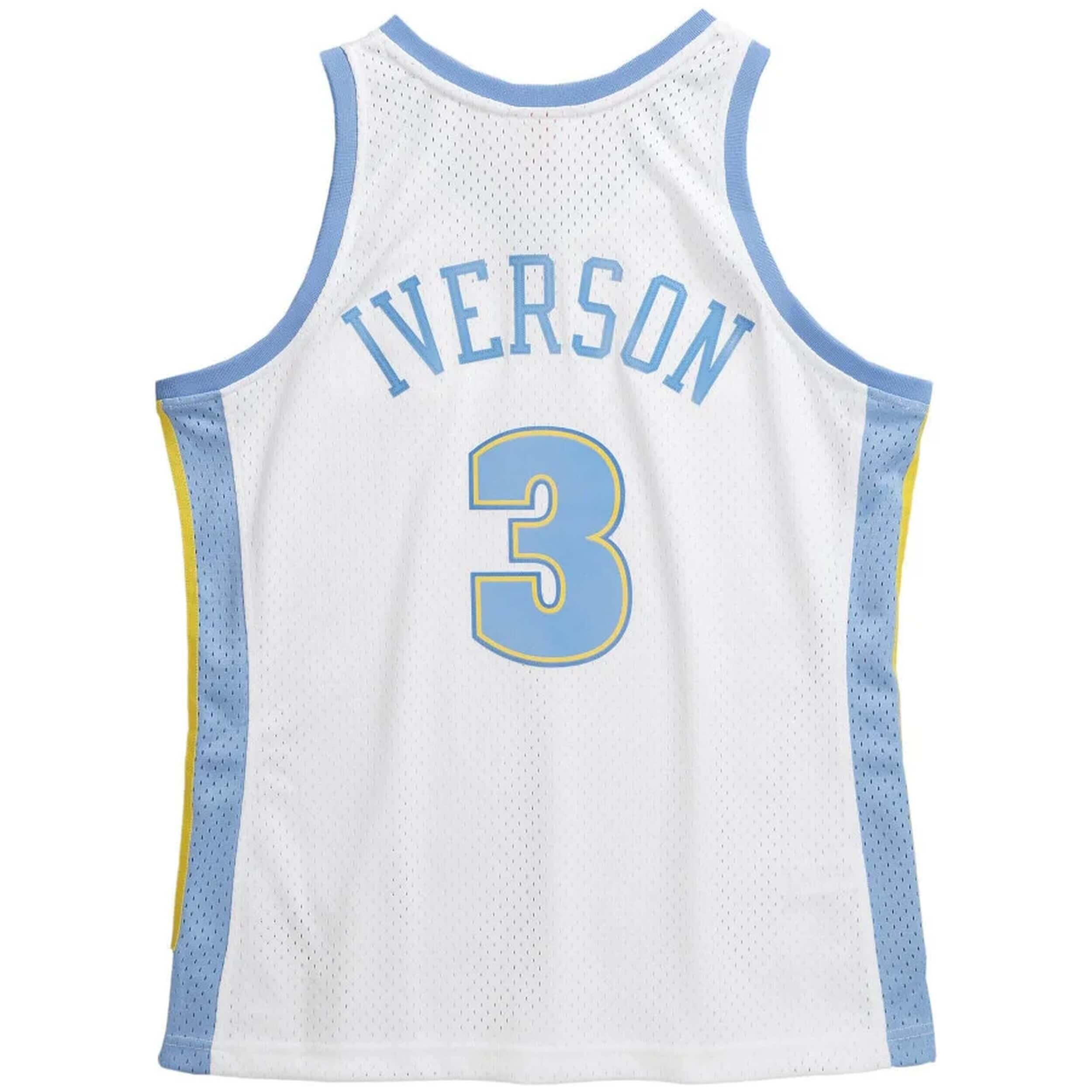 Camiseta de baloncesto Mitchell & ness modelo SMJYAC19169-DNUWHIT06A para hombre 2/5