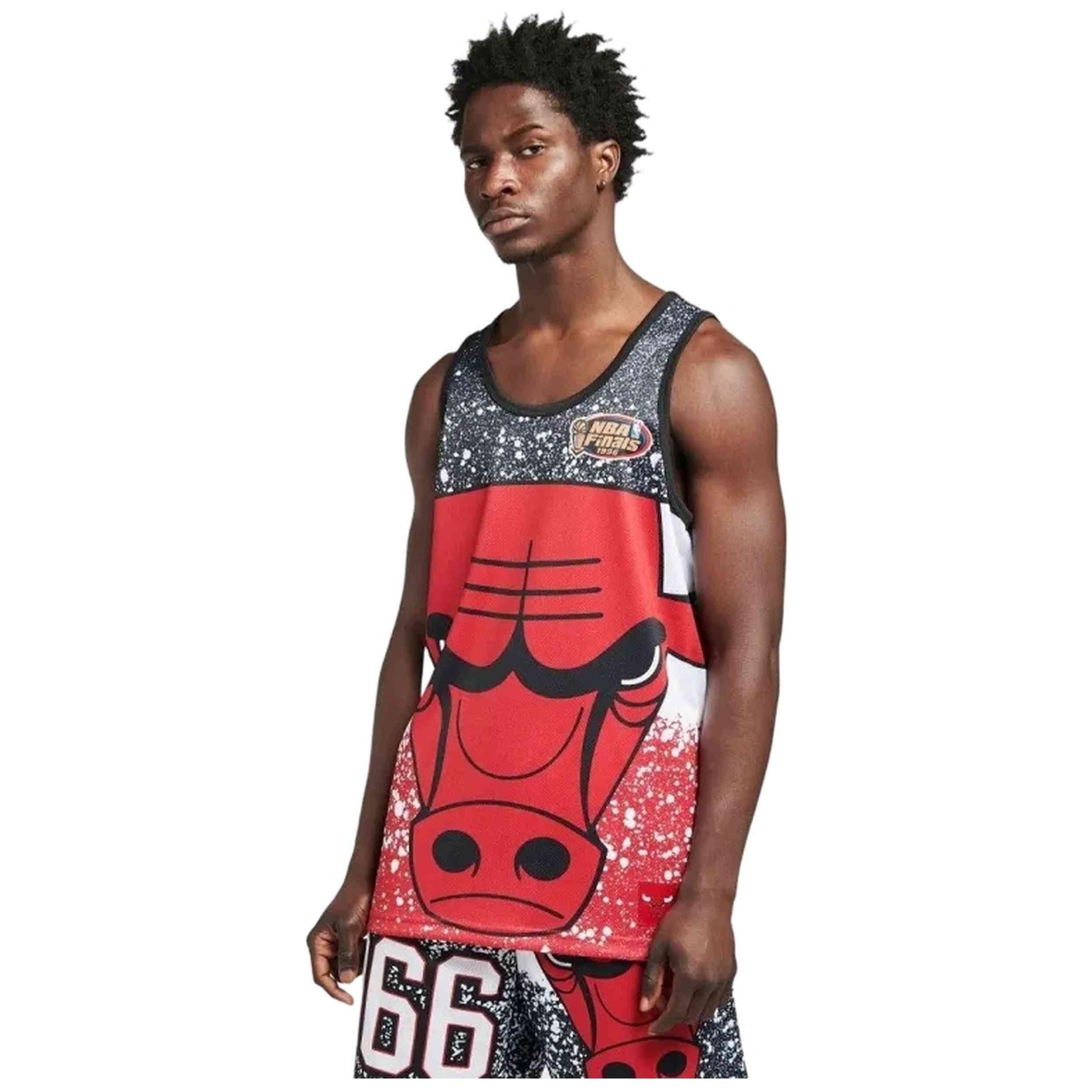 Maillot de basket Mitchell & ness modèle MSTKAJ19070-CBUSCAR pour homme 4/5