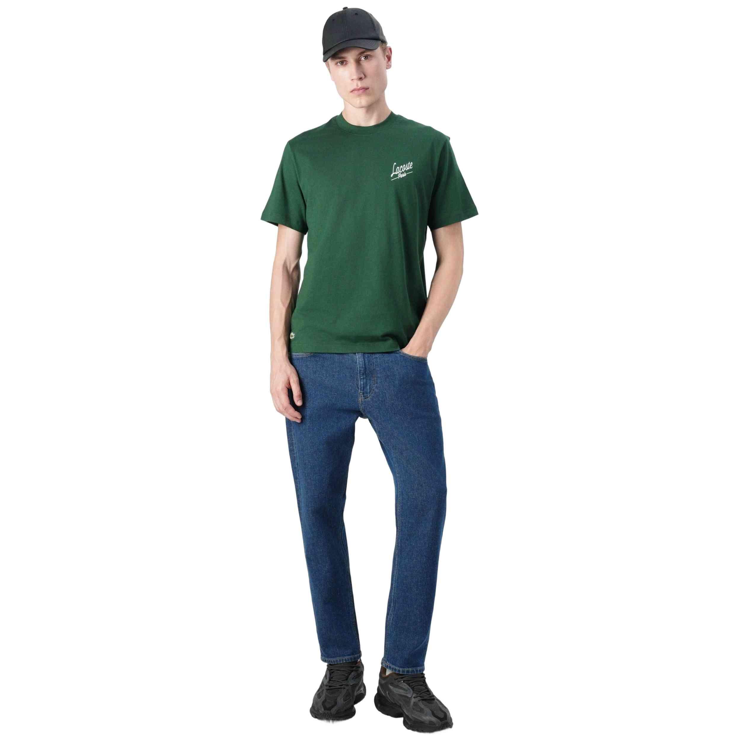 Maglia a maniche corte Lacoste modello TH5948-00-132 per uomini 3/4
