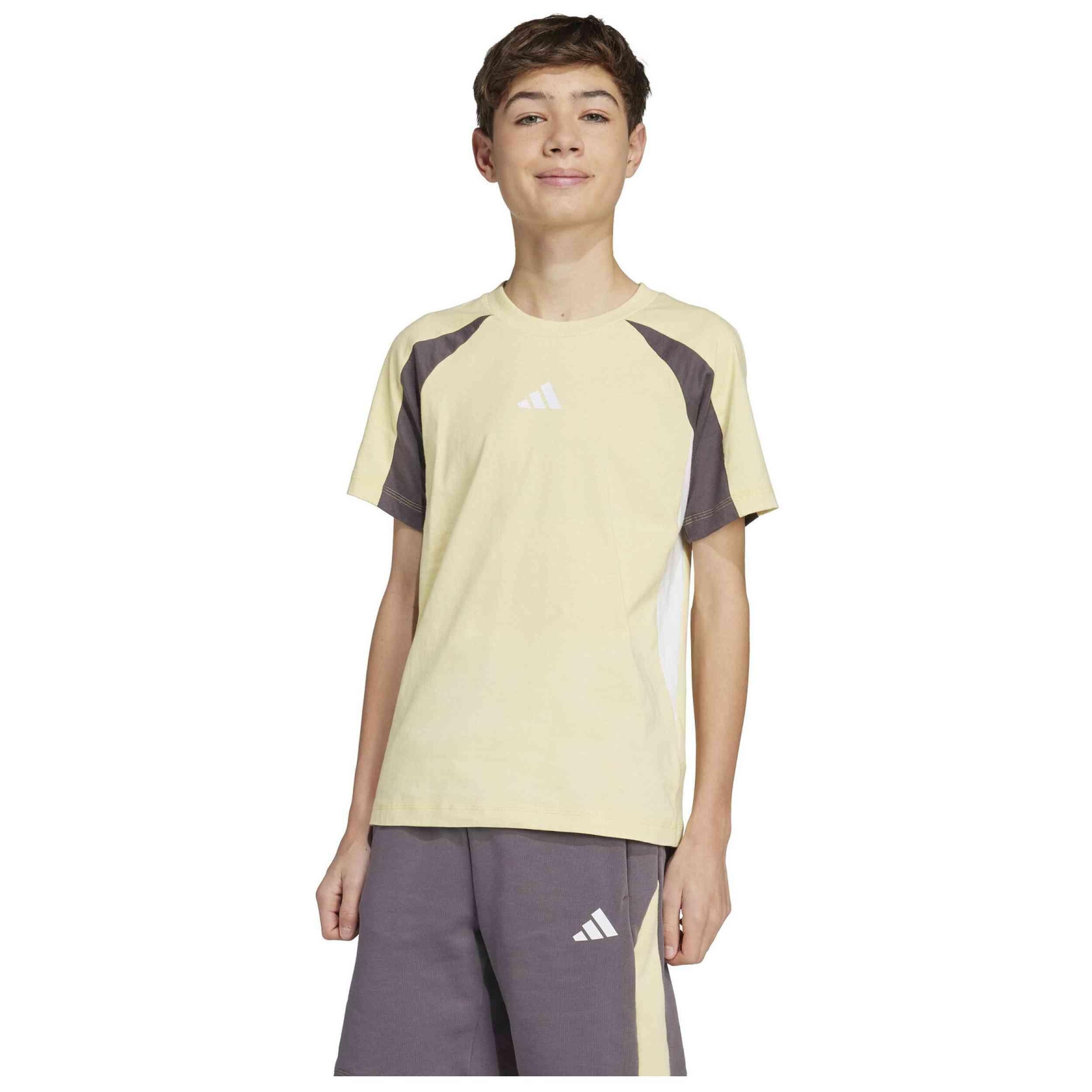 T-shirt met korte mouwen Adidas model JC9308 voor unisex jongens 2/5