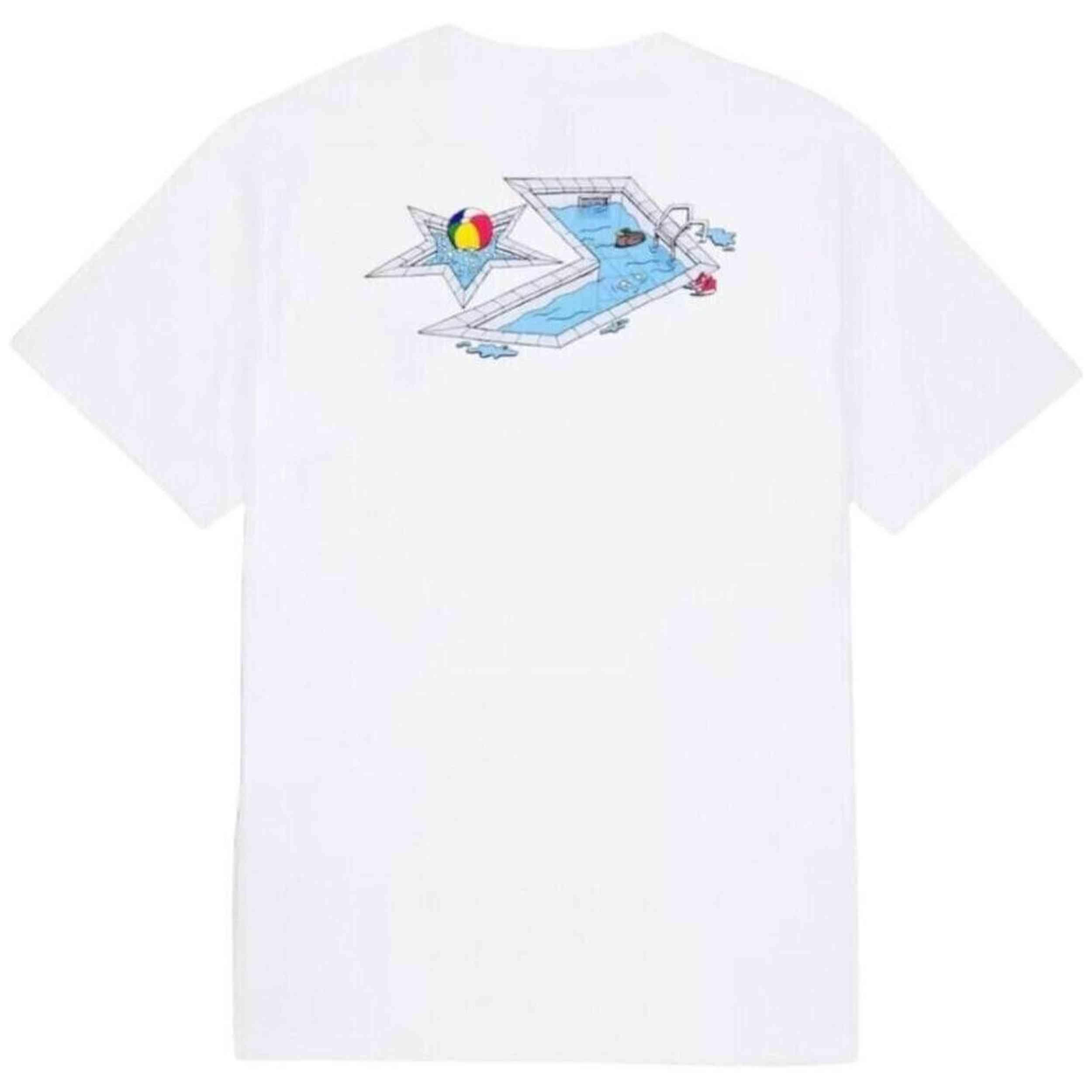 Maglia a maniche corte Converse modello 10027716-A02 per unisex 2/2