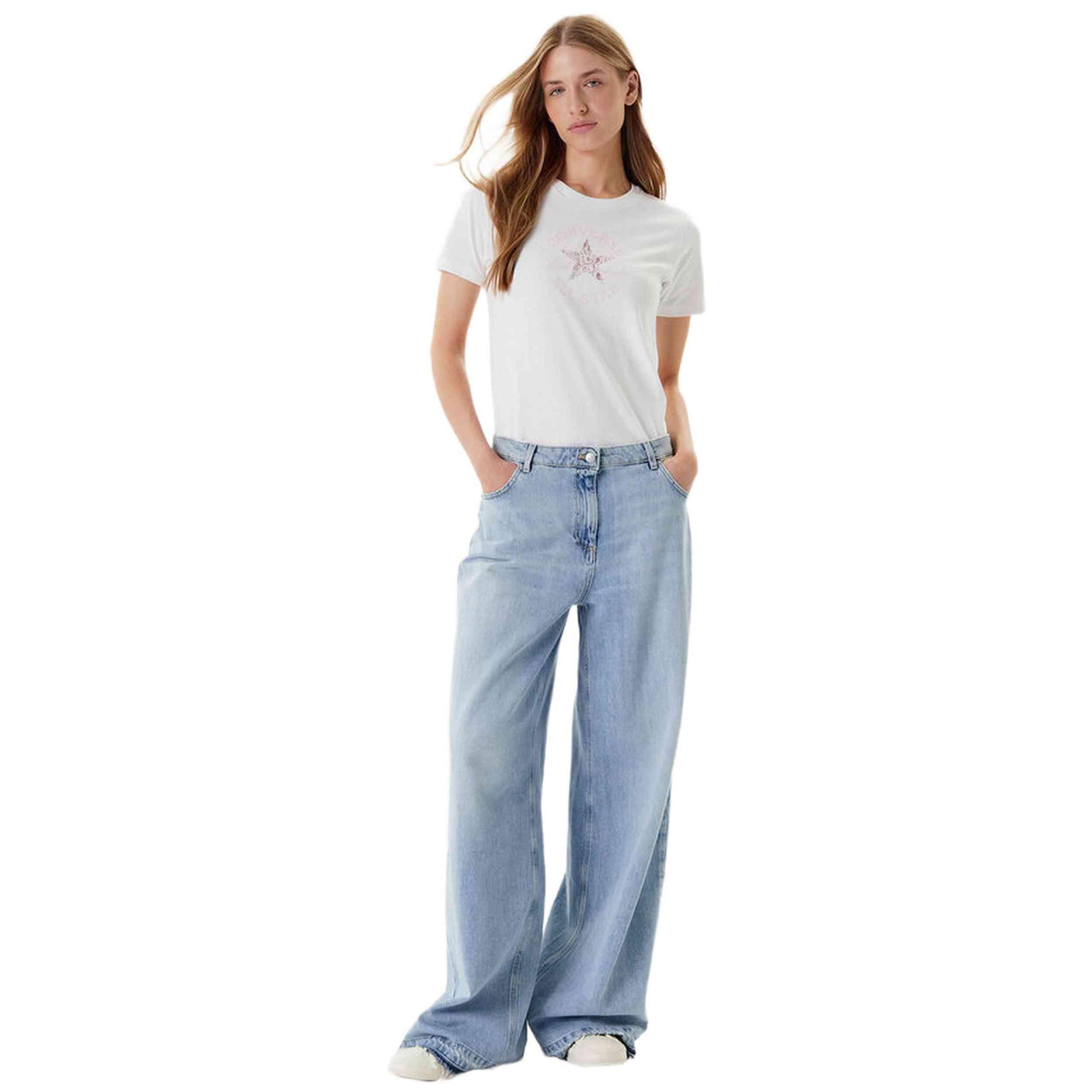 T-shirt Converse modèle 10027751-A01 pour femmes 2/4