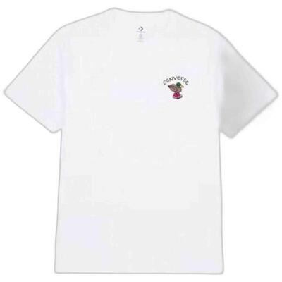 T-shirt met korte mouwen converse model 10027716-a02 voor unisex