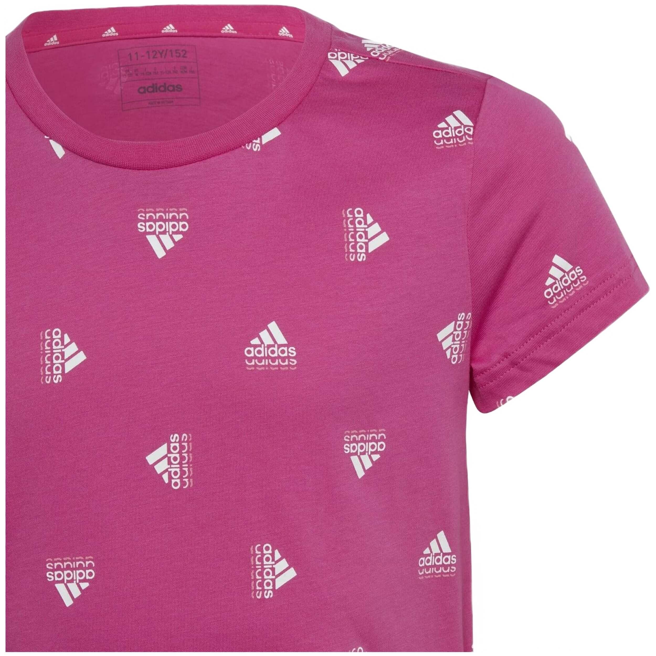 T-shirt Adidas modelo IB8920 para garotas 5/5