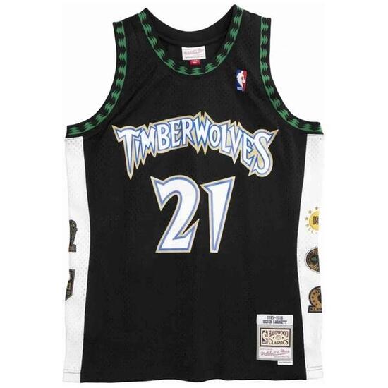 Maillot de basket Mitchell & ness modèle SMJYCP20029-MTIBLCK95KGA pour homme