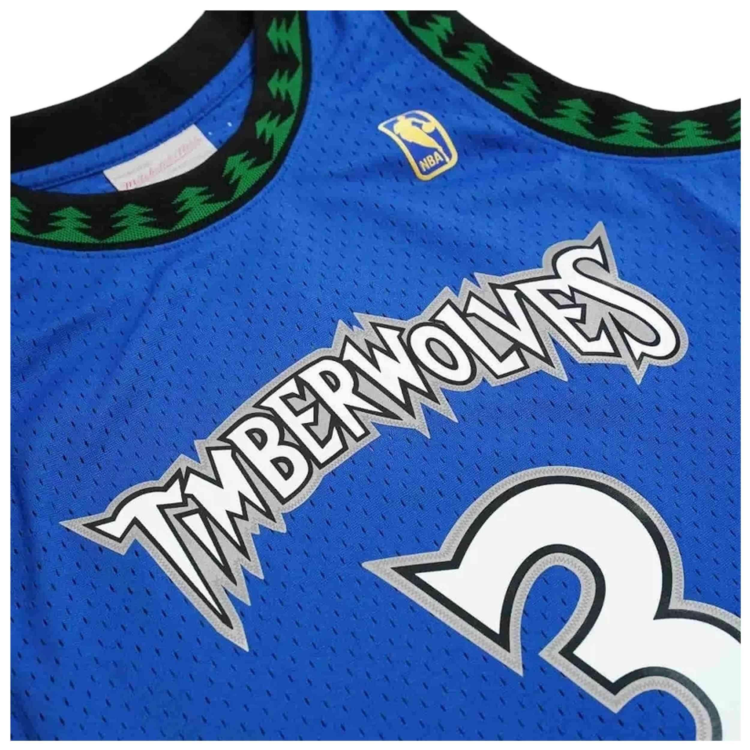 Maillot de basket Mitchell & ness modèle SMJY3138-MTI96SMBMGB pour homme 3/5