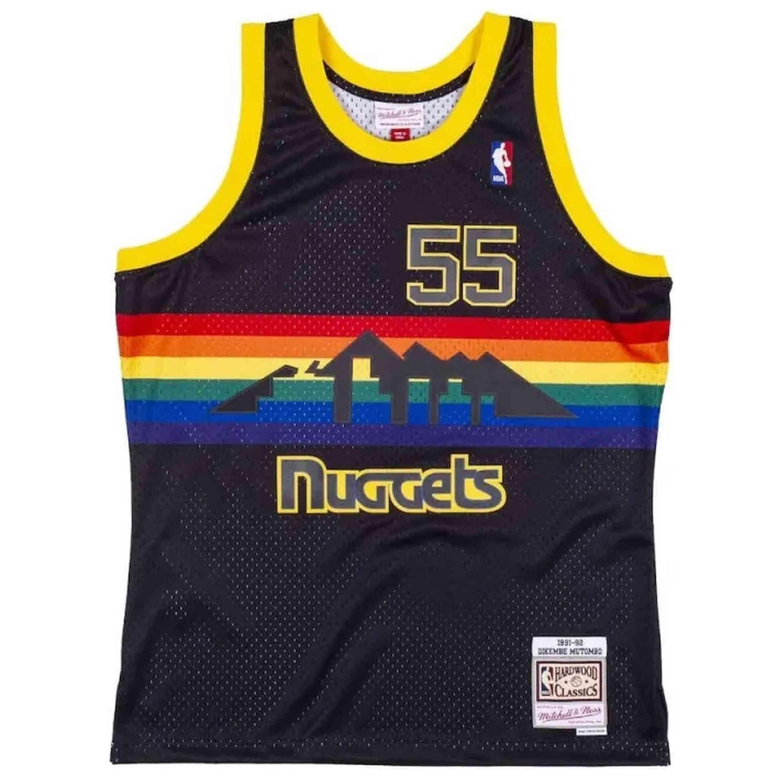 Mitchell & Ness - Maillot De Basket Mitchell & Ness Modèle Smjycp19279-dnublck91dmo Pour Homme - Sous Maillot Sans Manche - Noir - Decathlon
