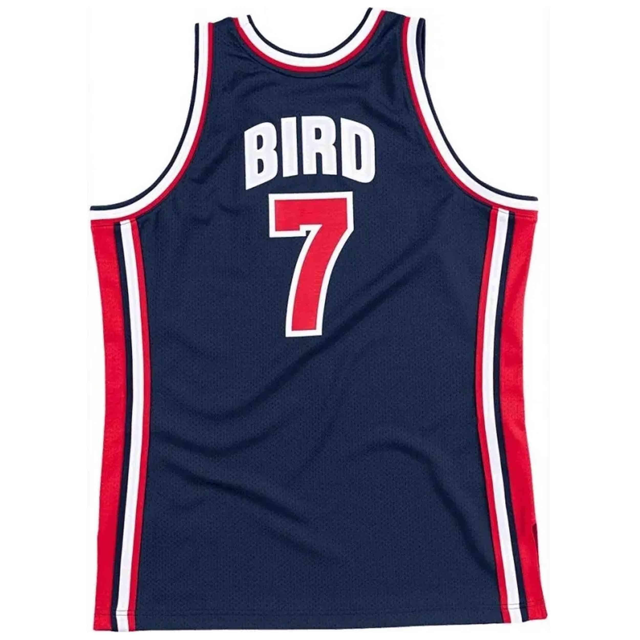 Maillot de basket Mitchell & ness modèle AJY4GS18410-USANAVY92LBI pour homme 2/3