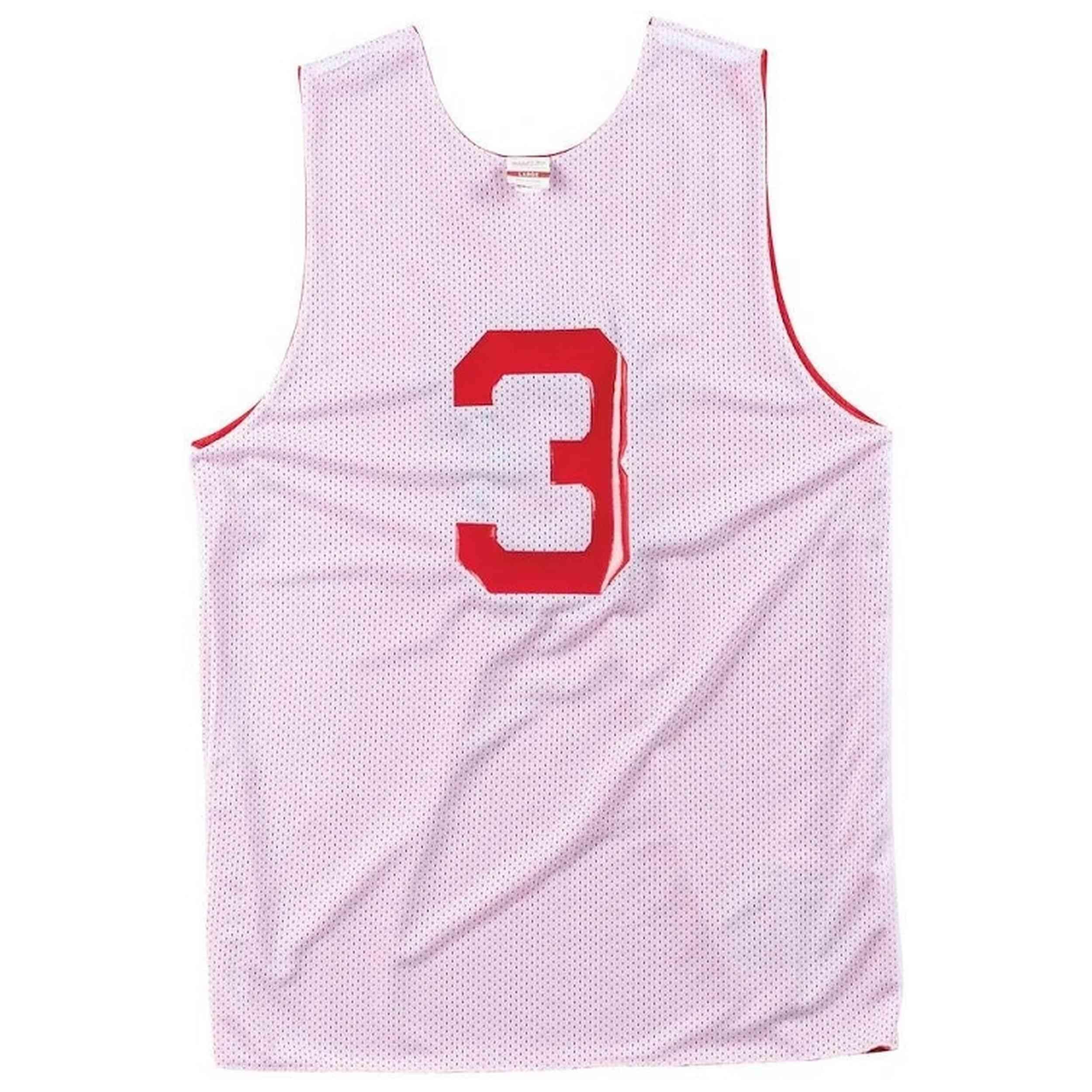 Maillot de basket Mitchell & ness modèle ARPJEL18001-ASGSCWH91PEW pour homme 4/4