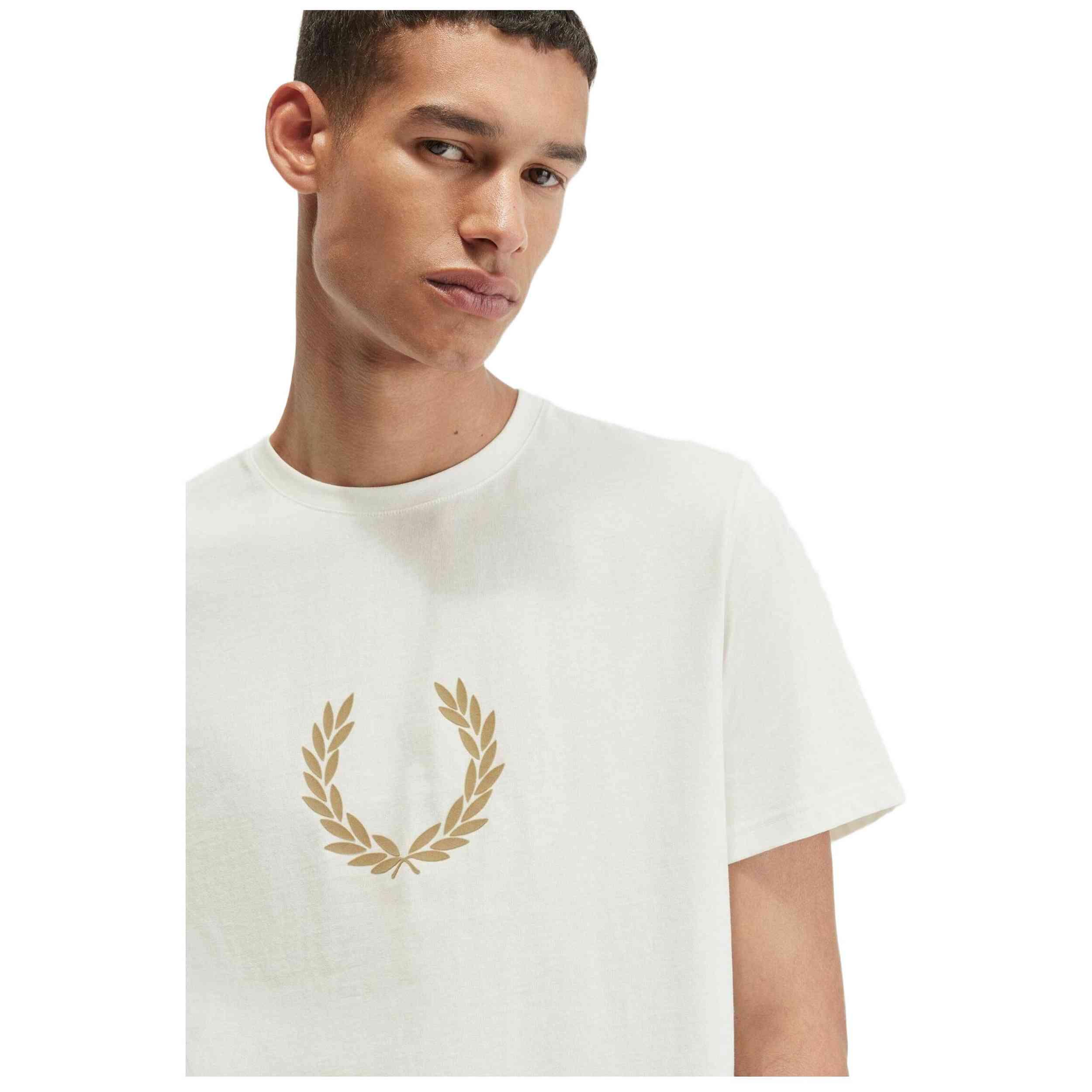 T-shirt Fred perry modèle M7708U72 pour homme 2/3
