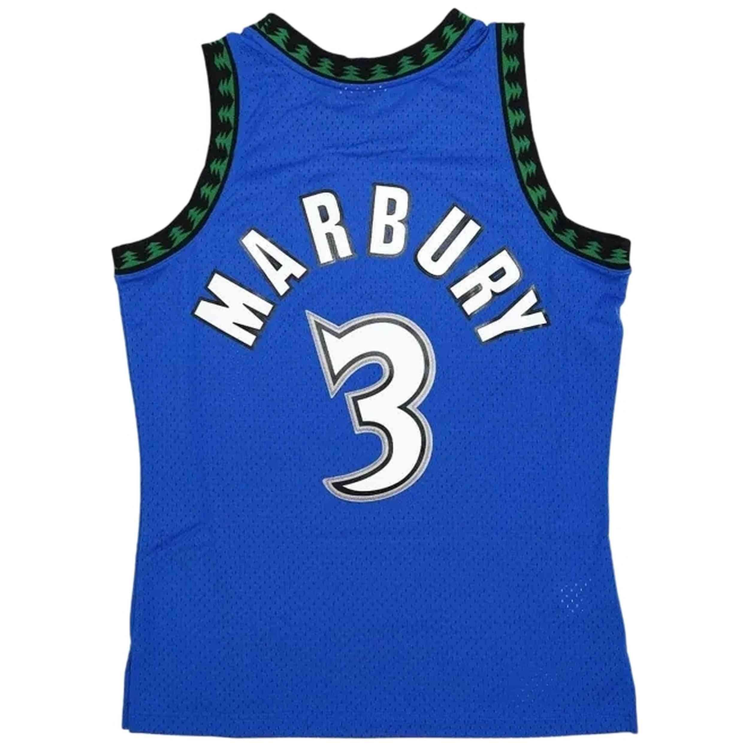 Maillot de basket Mitchell & ness modèle SMJY3138-MTI96SMBMGB pour homme 2/5