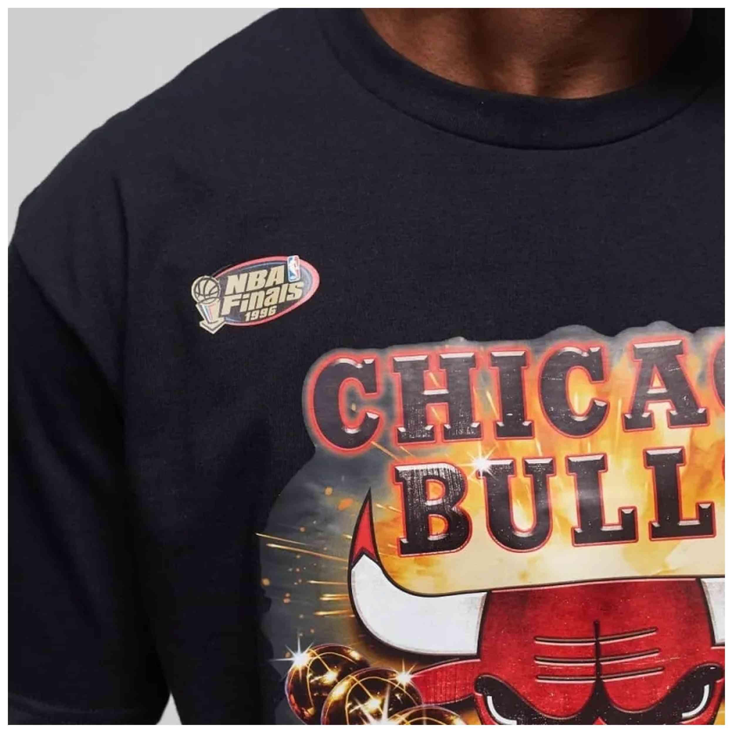 Maglia a maniche corte Mitchell & ness modello BMTRBA19060-CBUBLCK per uomini 2/3