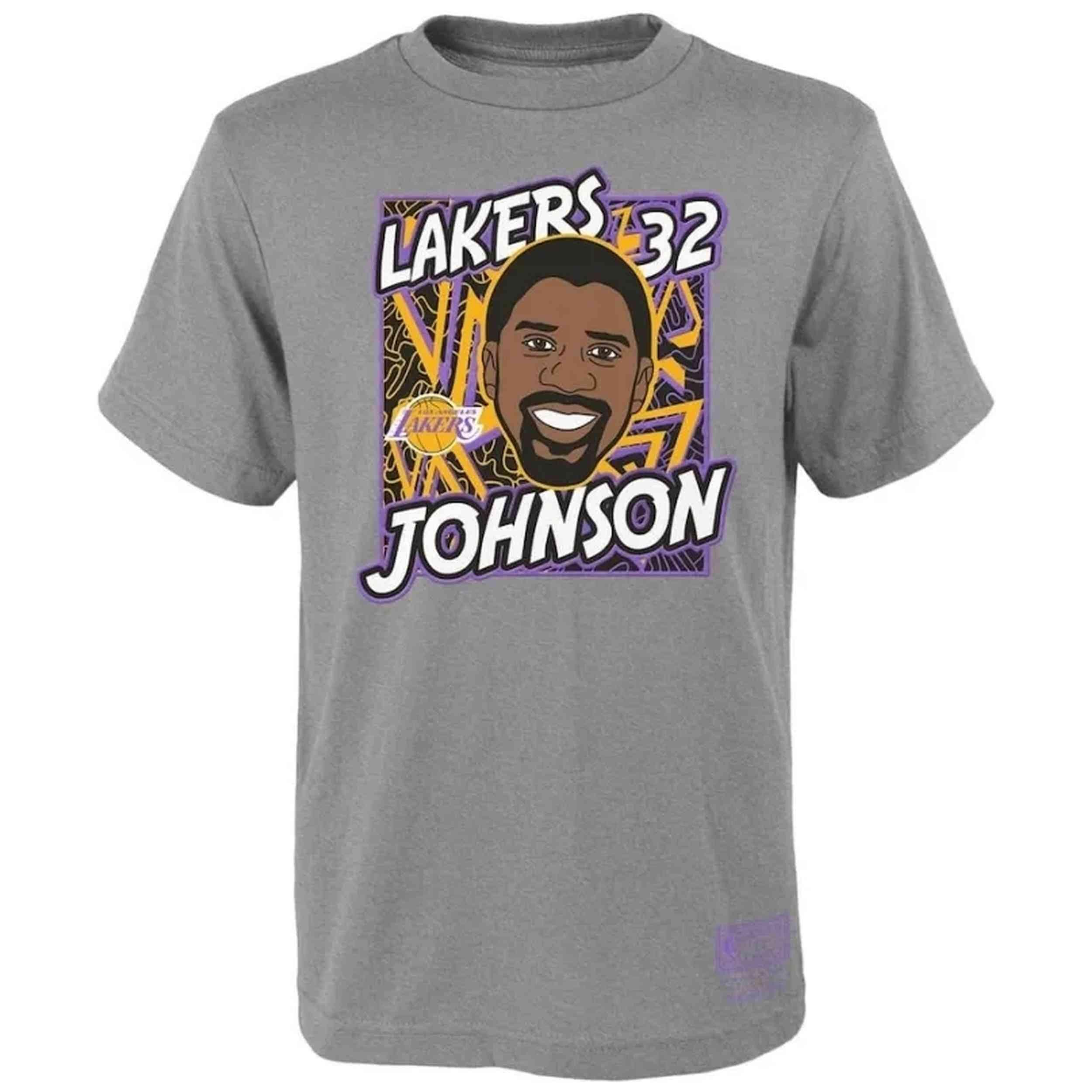 T-shirt Mitchell & ness modèle EN2B7BME8N01-LAKMJ pour enfants 1/2