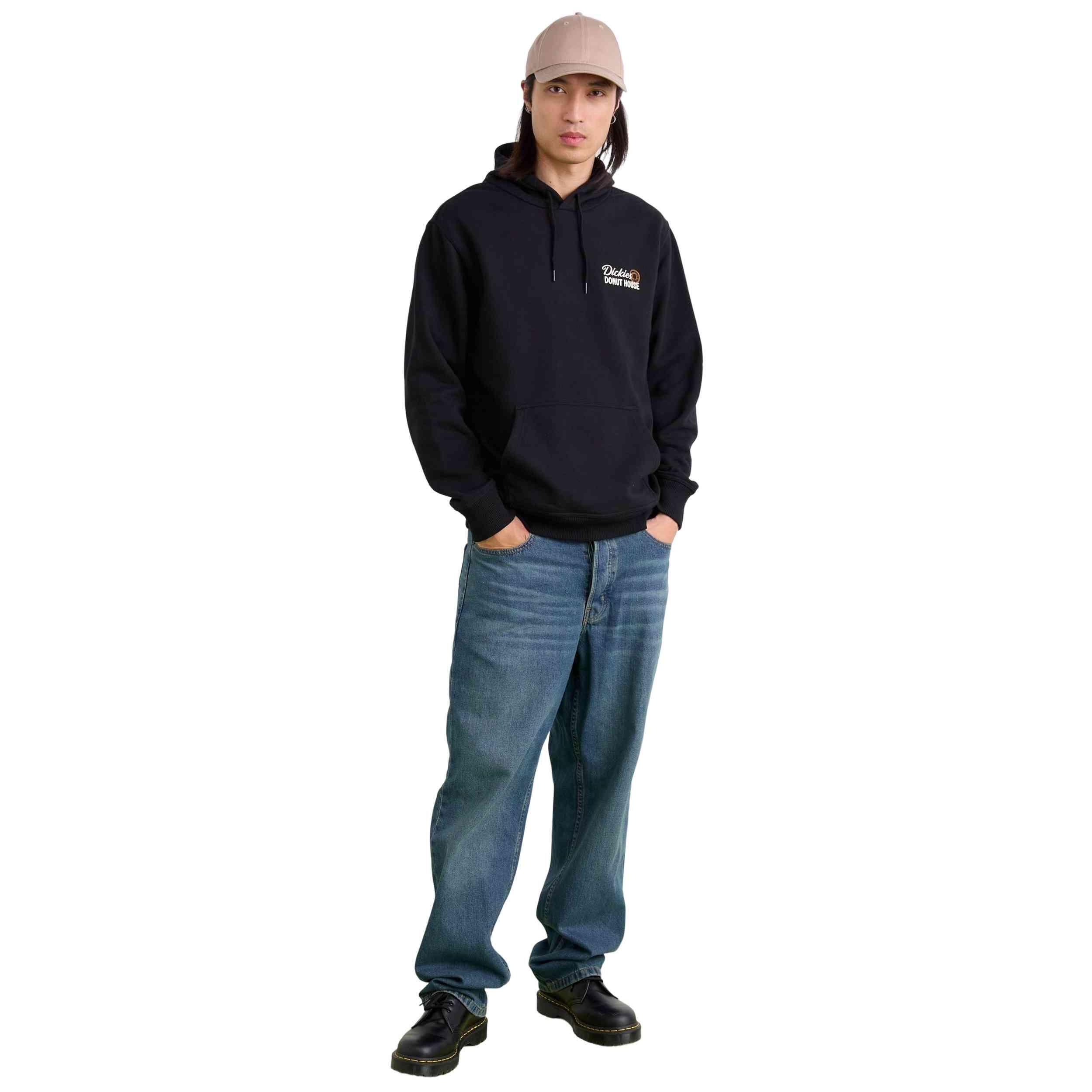 Sweat à capuche Dickies modèle DK0A88ATBLK pour homme 3/5