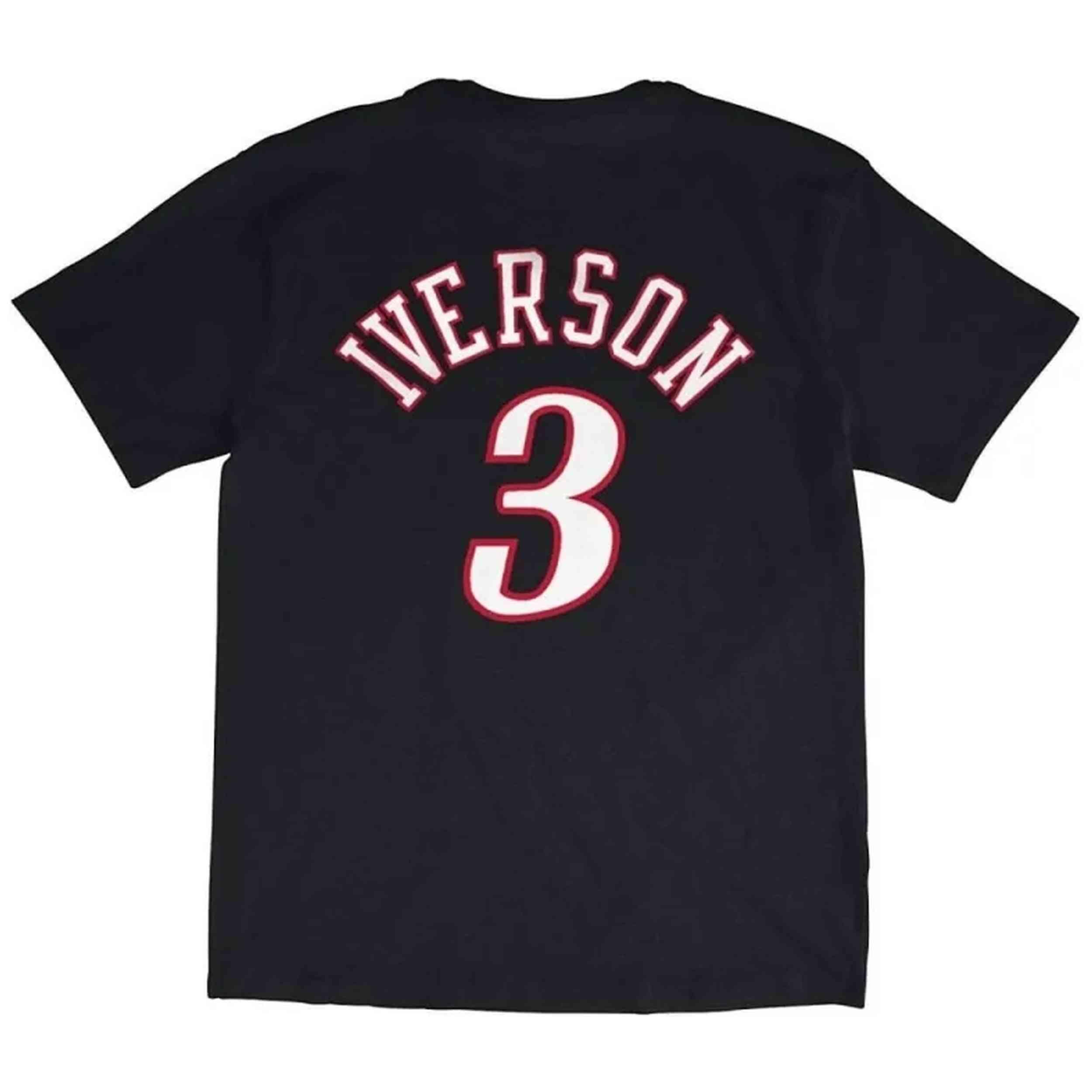 Maglia a maniche corte Mitchell & ness modello BMTRINTL1074-P76IBLCK per uomini 2/2
